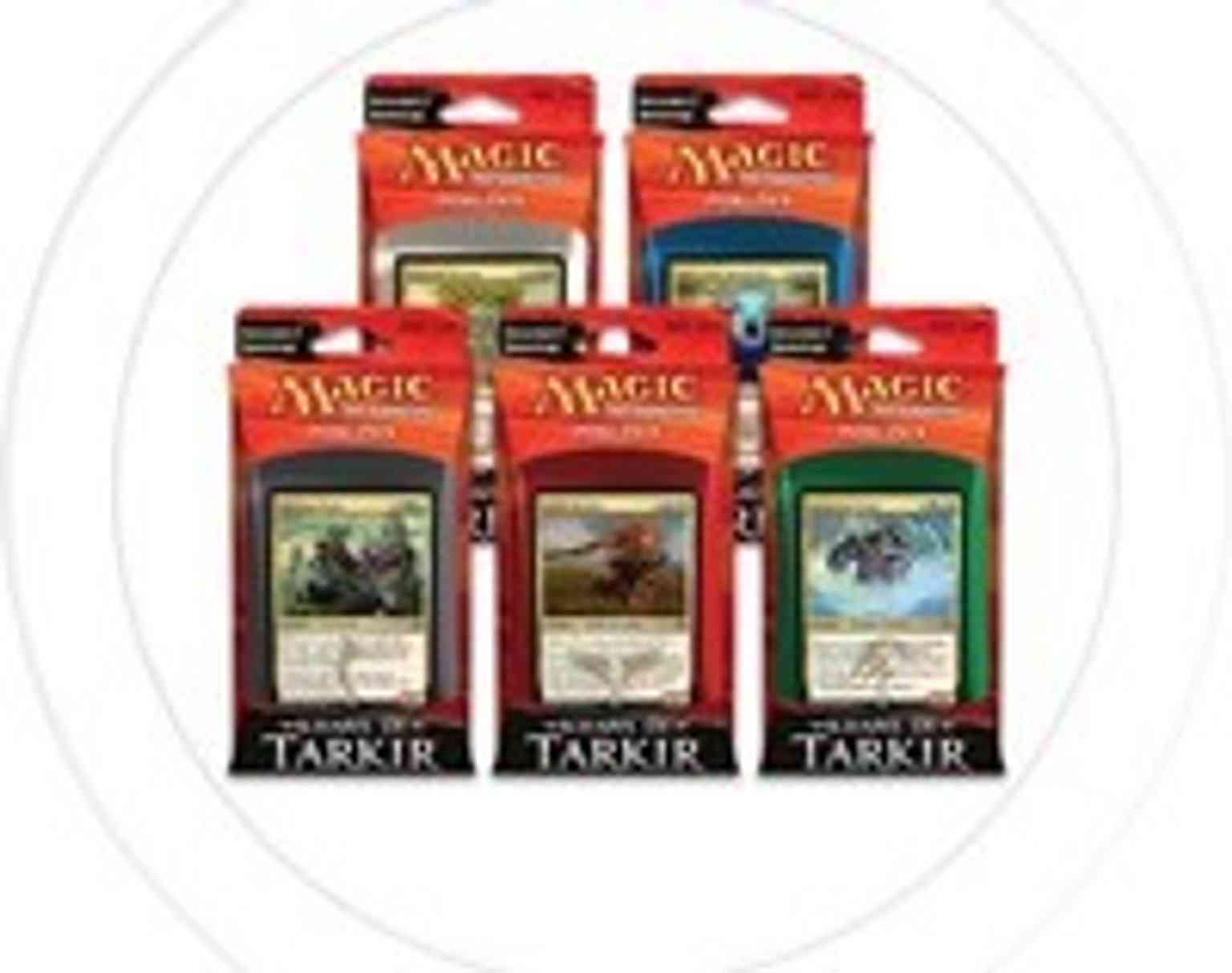 Khans of Tarkir - Intro Pack 5 count set magic card front