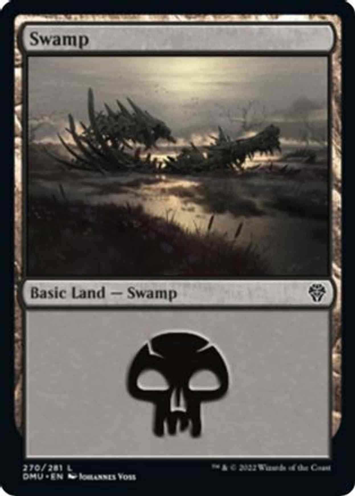 Swamp (270) magic card front