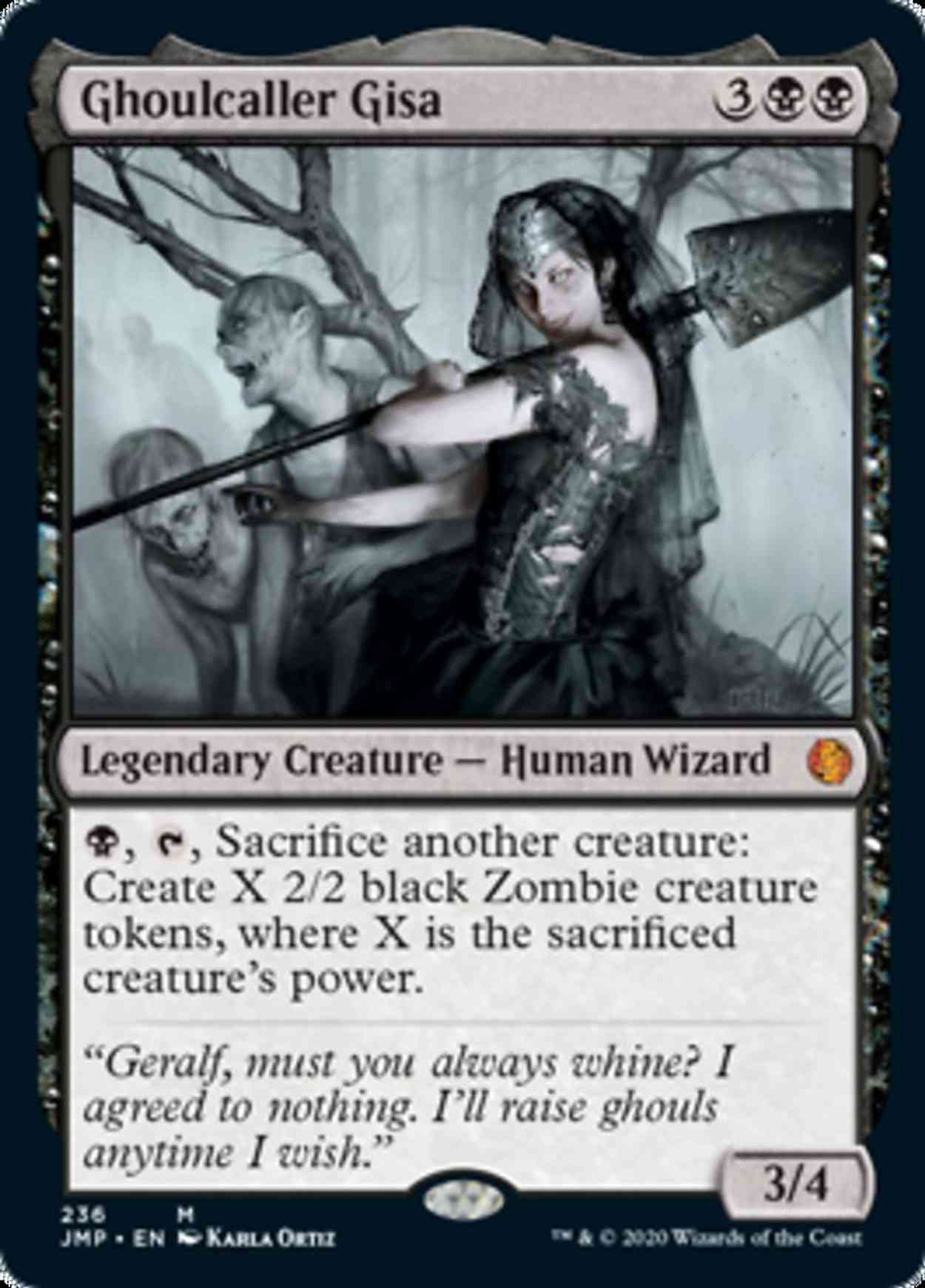 Ghoulcaller Gisa magic card front