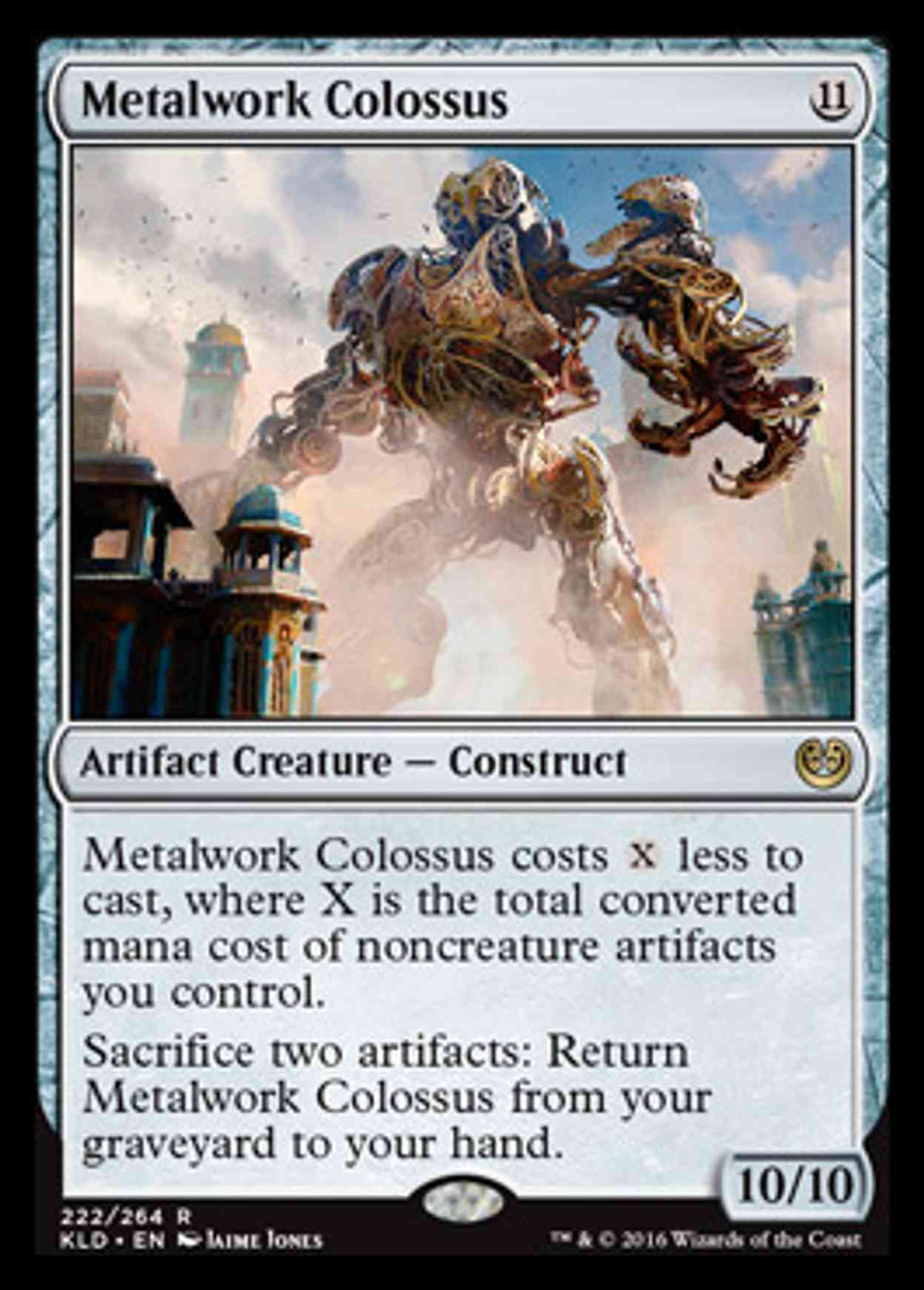 Metalwork Colossus magic card front