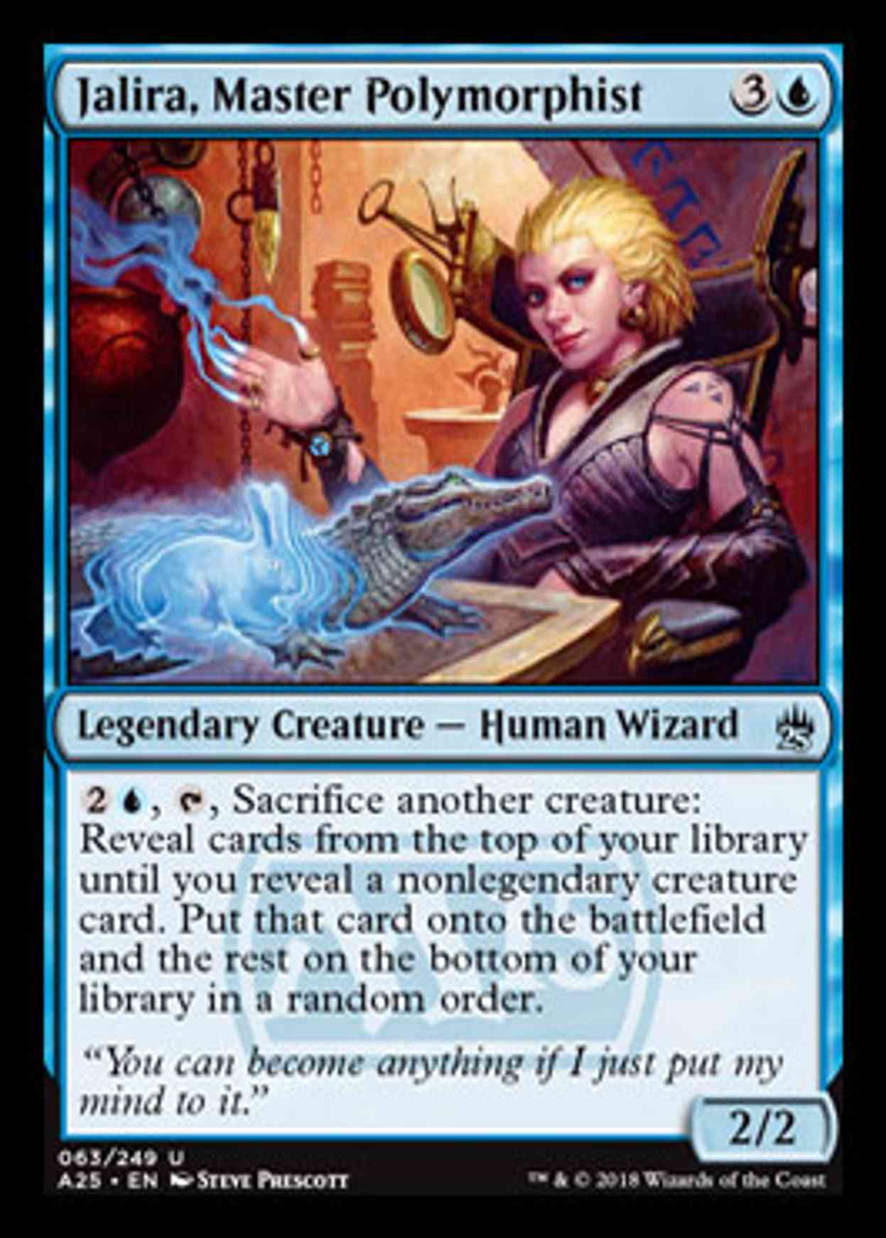 Jalira, Master Polymorphist magic card front