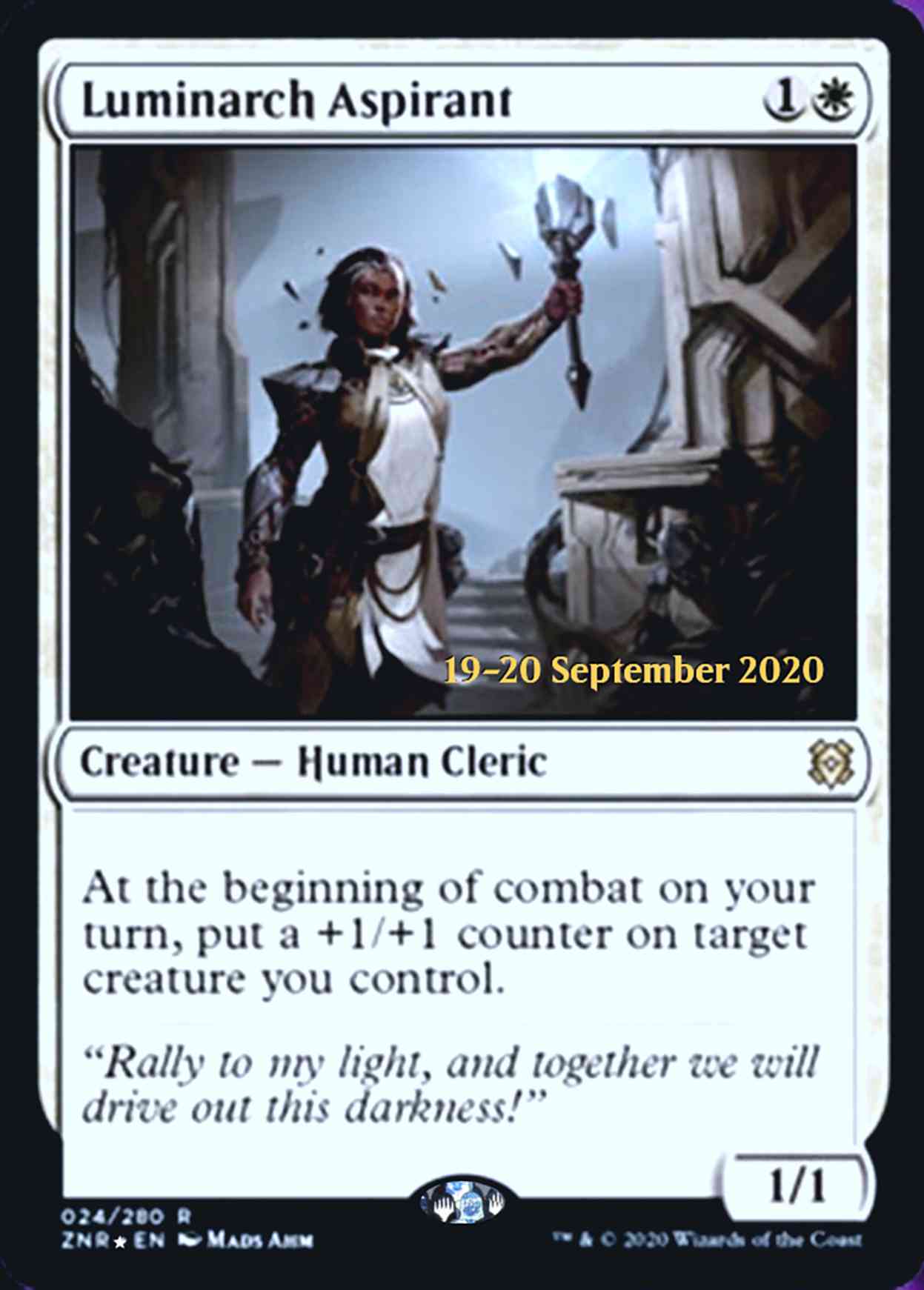 Luminarch Aspirant magic card front