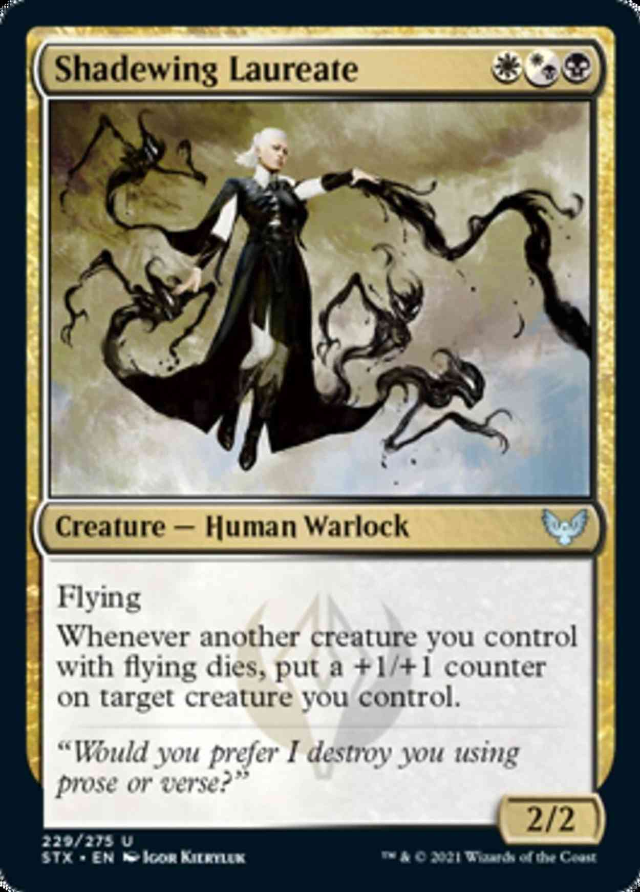 Shadewing Laureate magic card front