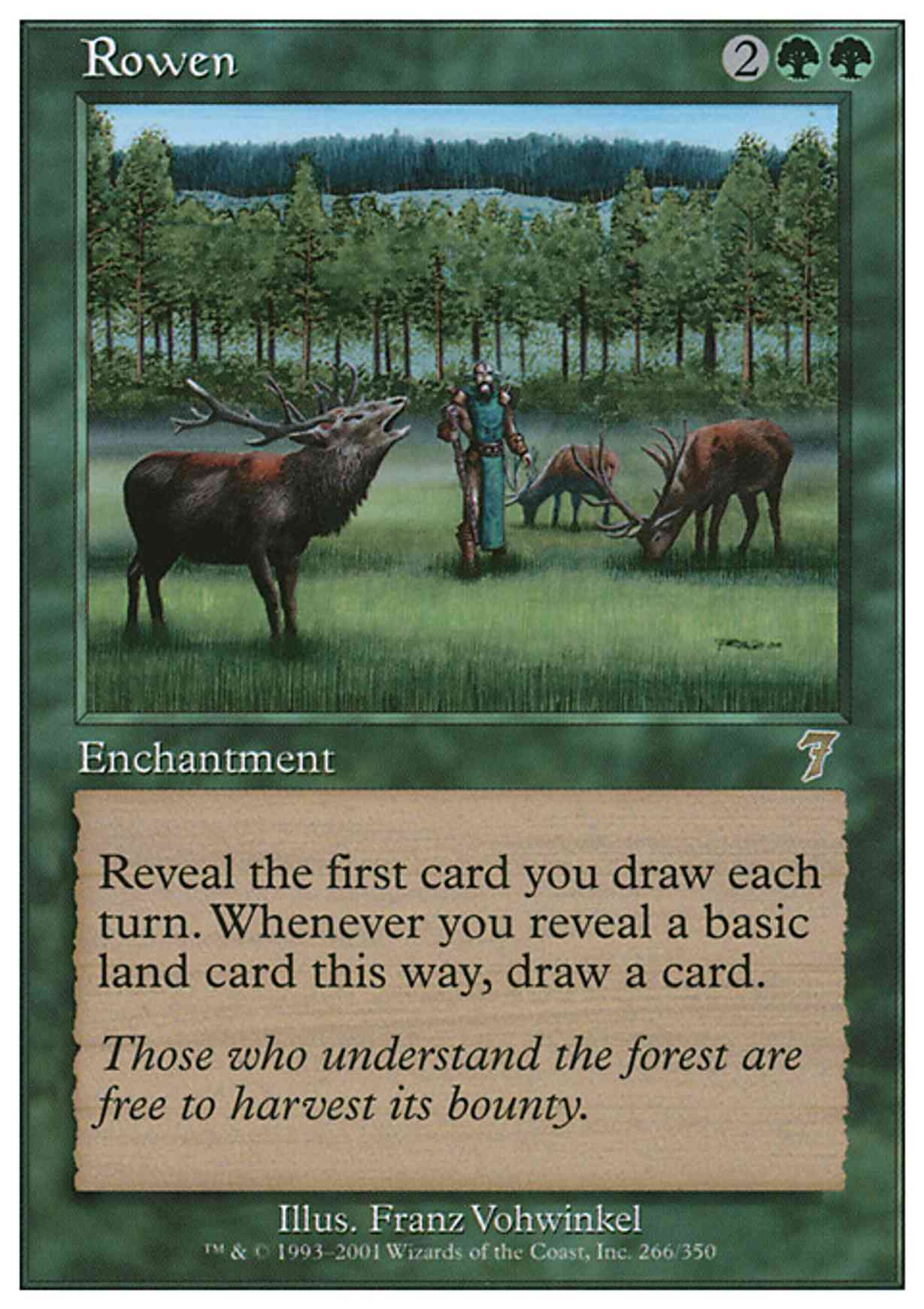 Rowen magic card front