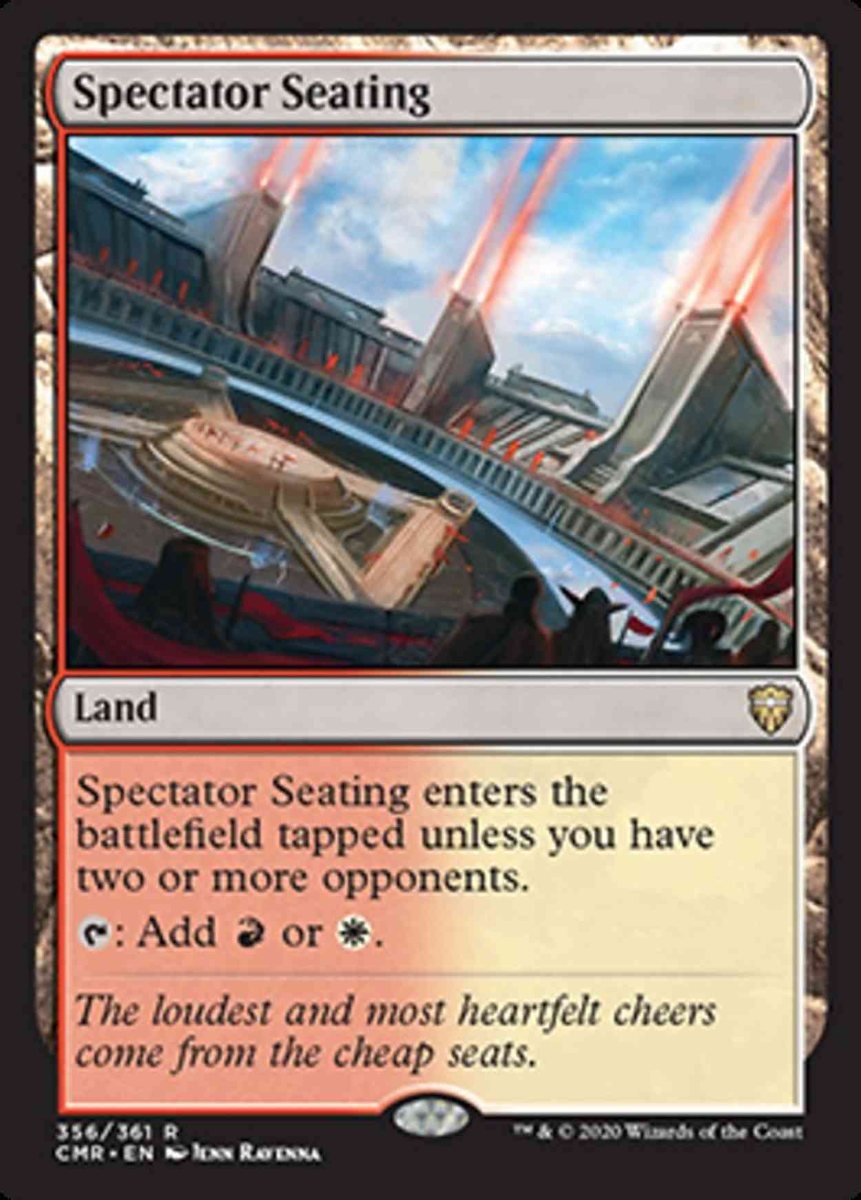 Spectator Seating magic card front