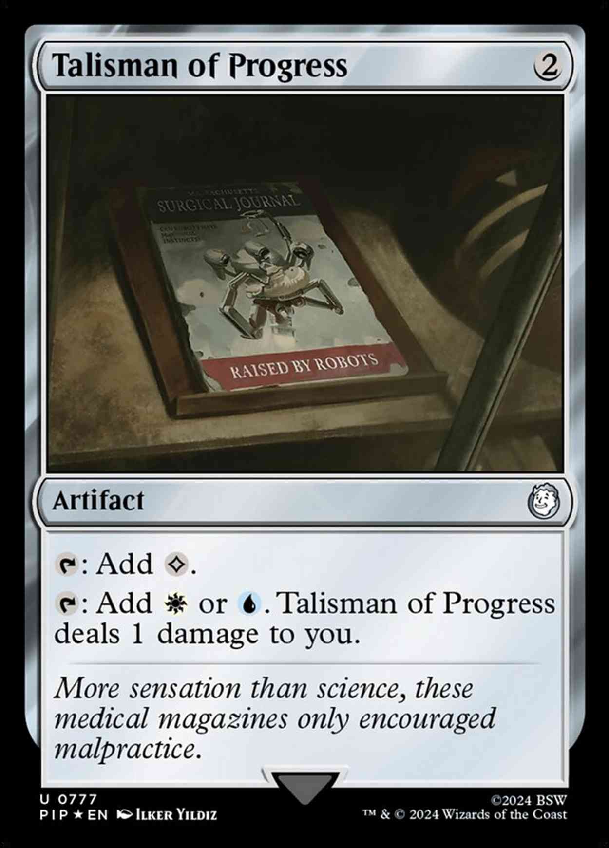 Talisman of Progress (Surge Foil) magic card front