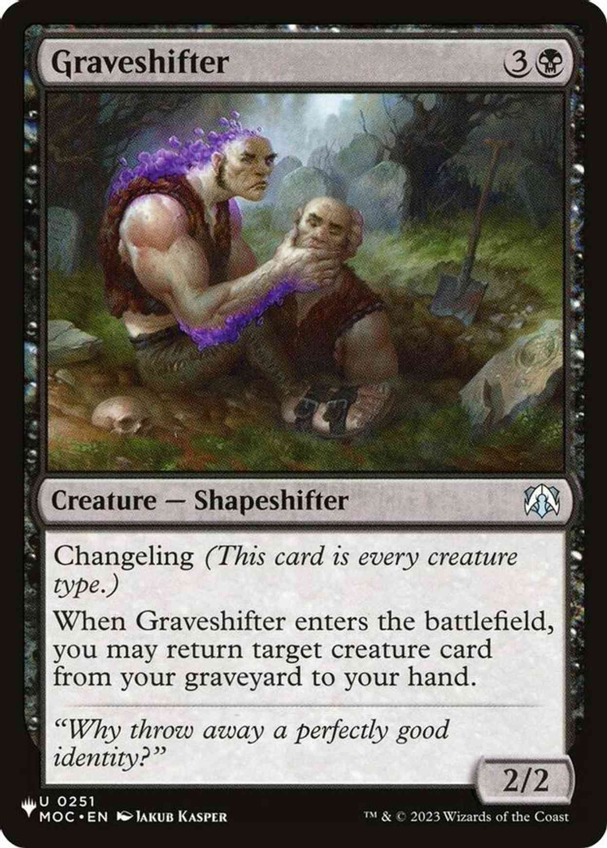 Graveshifter magic card front