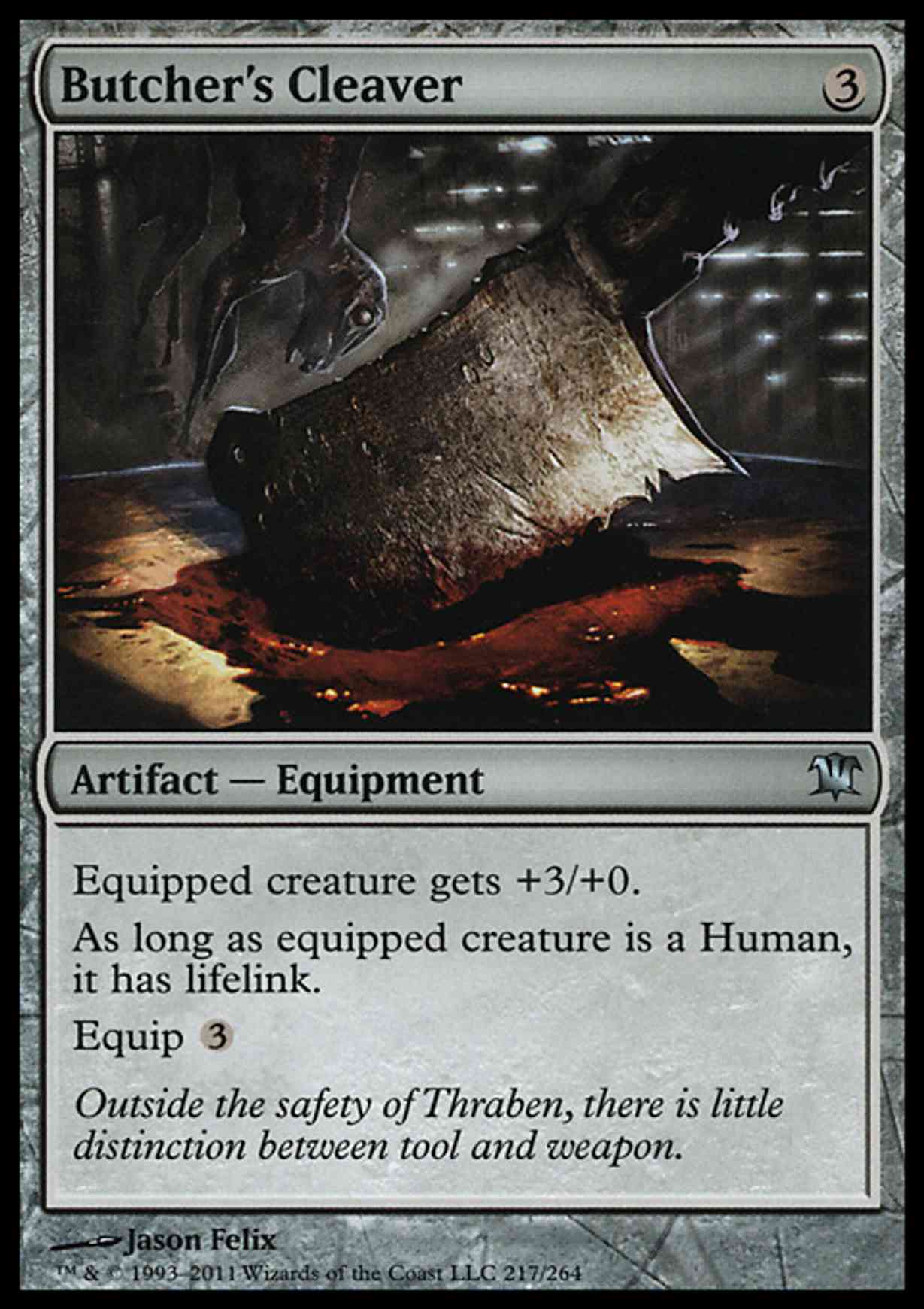 Butcher's Cleaver magic card front