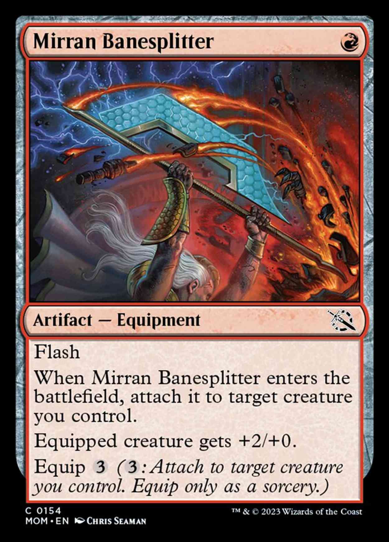 Mirran Banesplitter magic card front