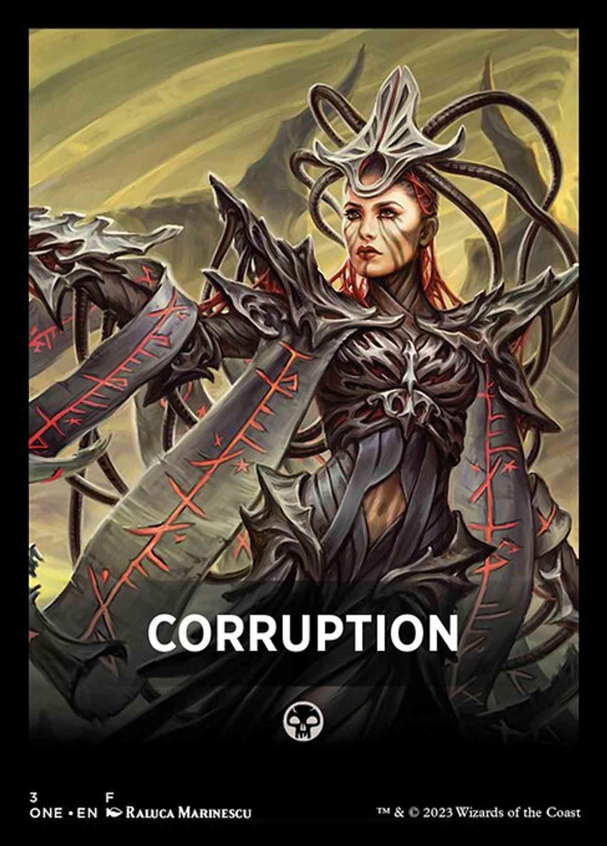 Corruption Theme Card magic card front