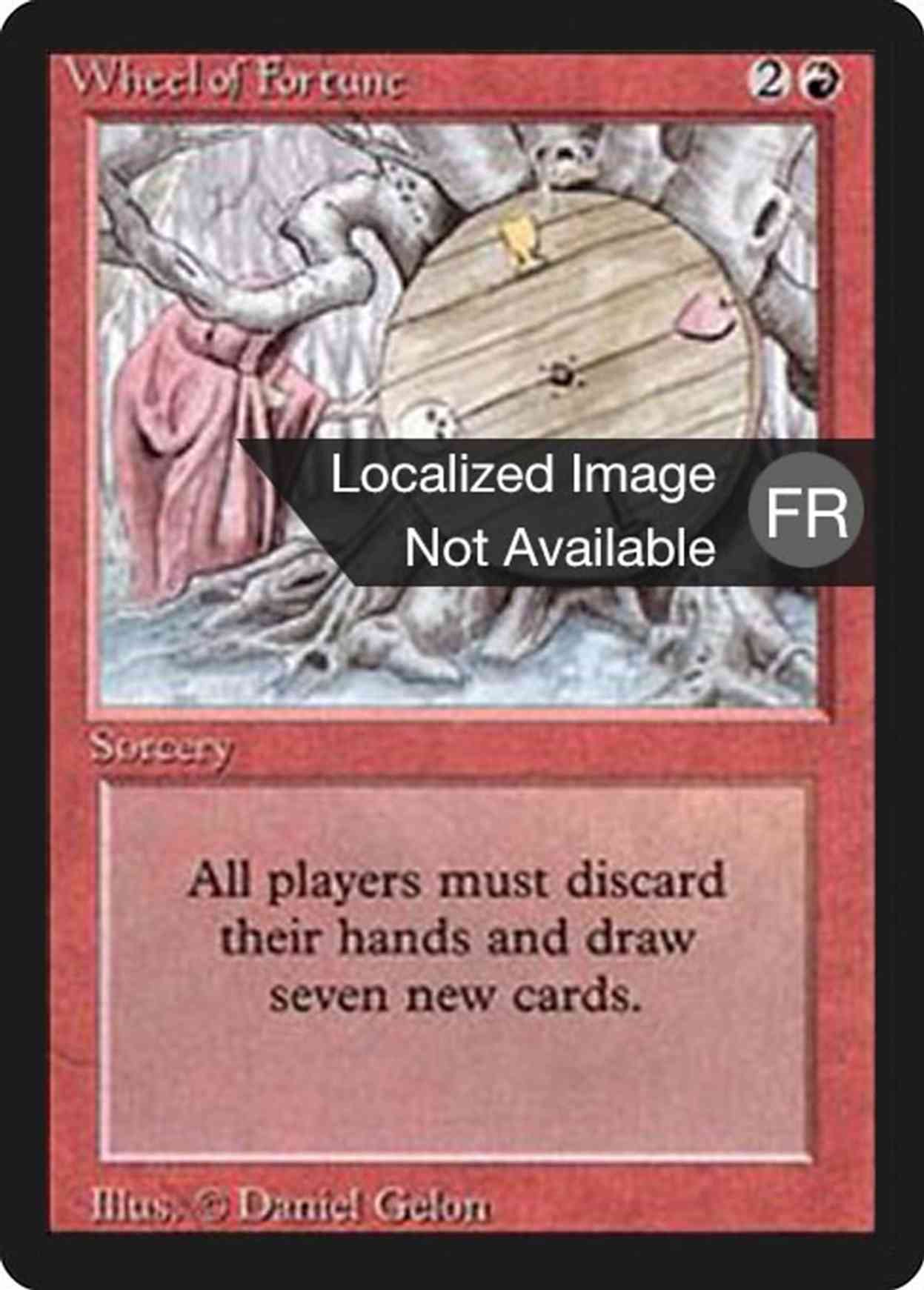 Wheel of Fortune magic card front