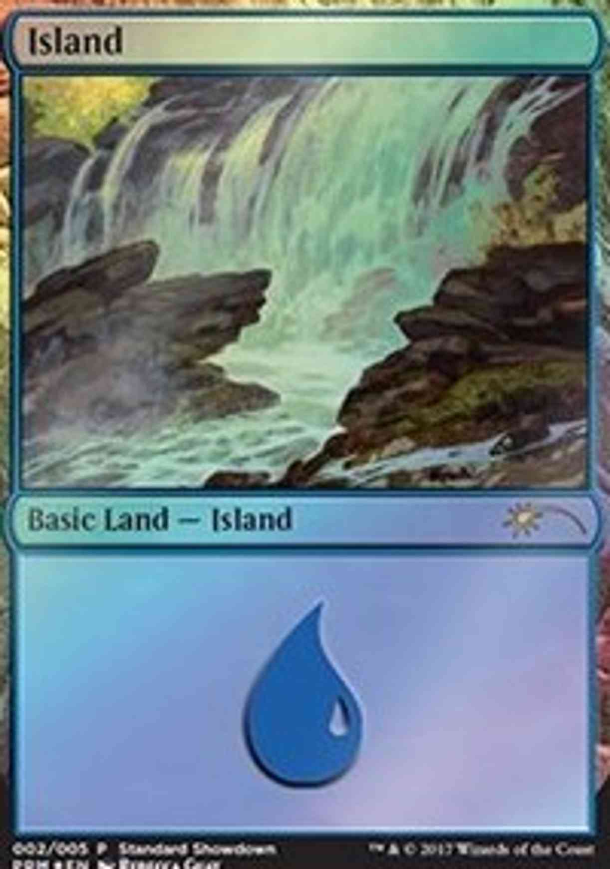 Island (Rebecca Guay) magic card front