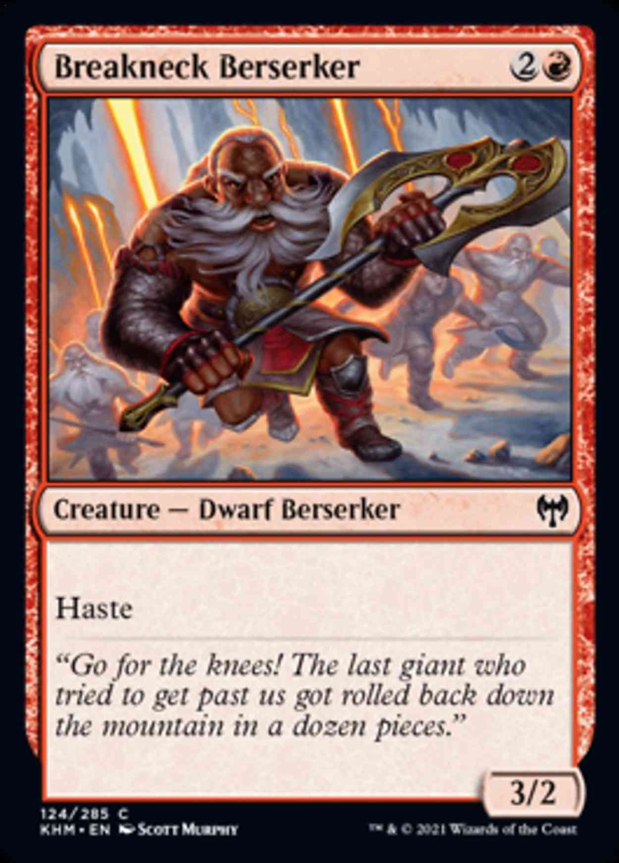 Breakneck Berserker magic card front