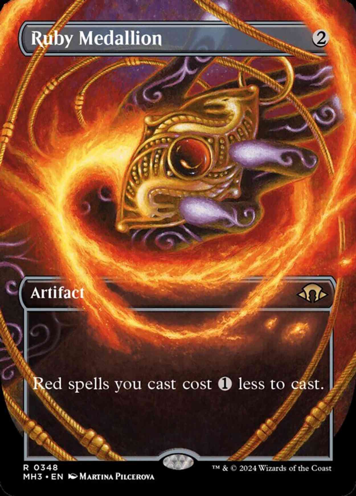 Ruby Medallion (Borderless) magic card front