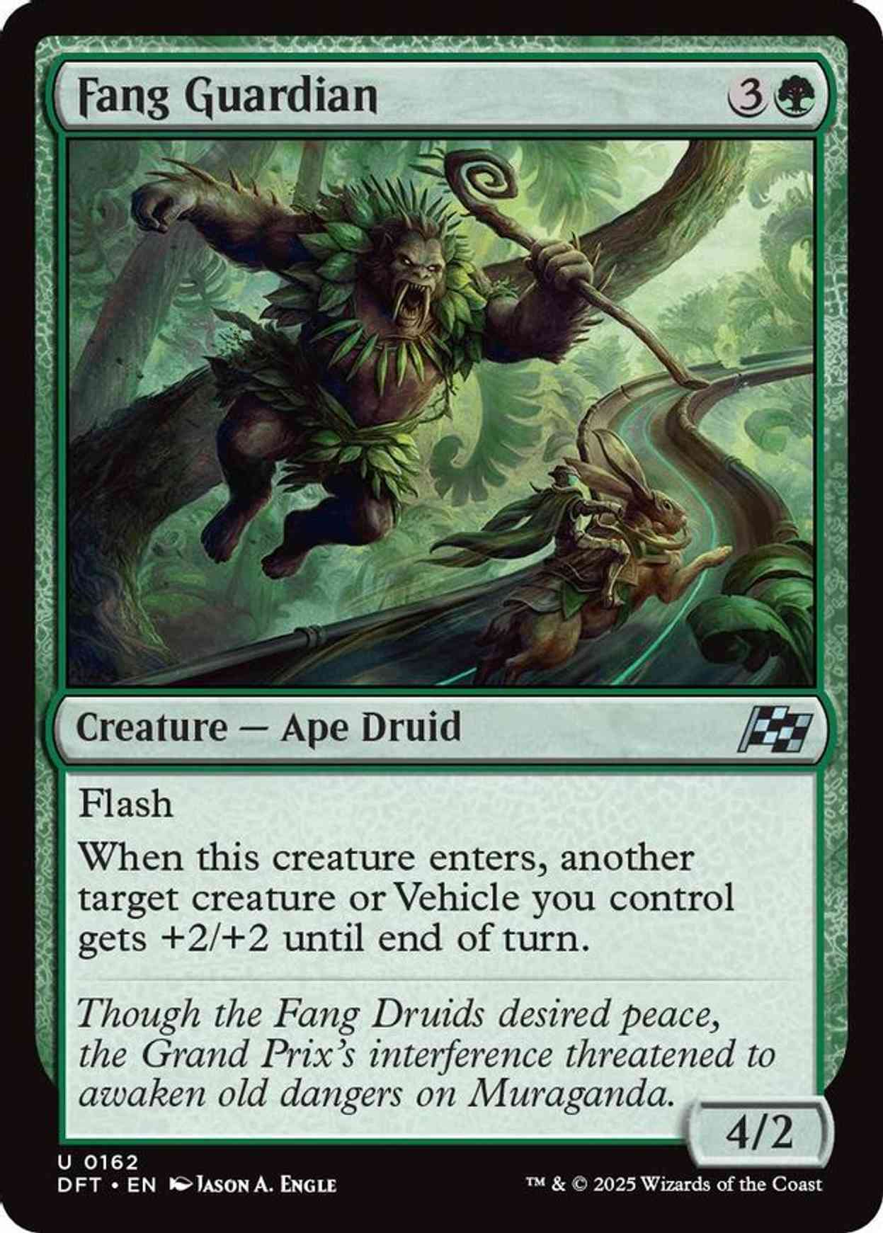 Fang Guardian magic card front