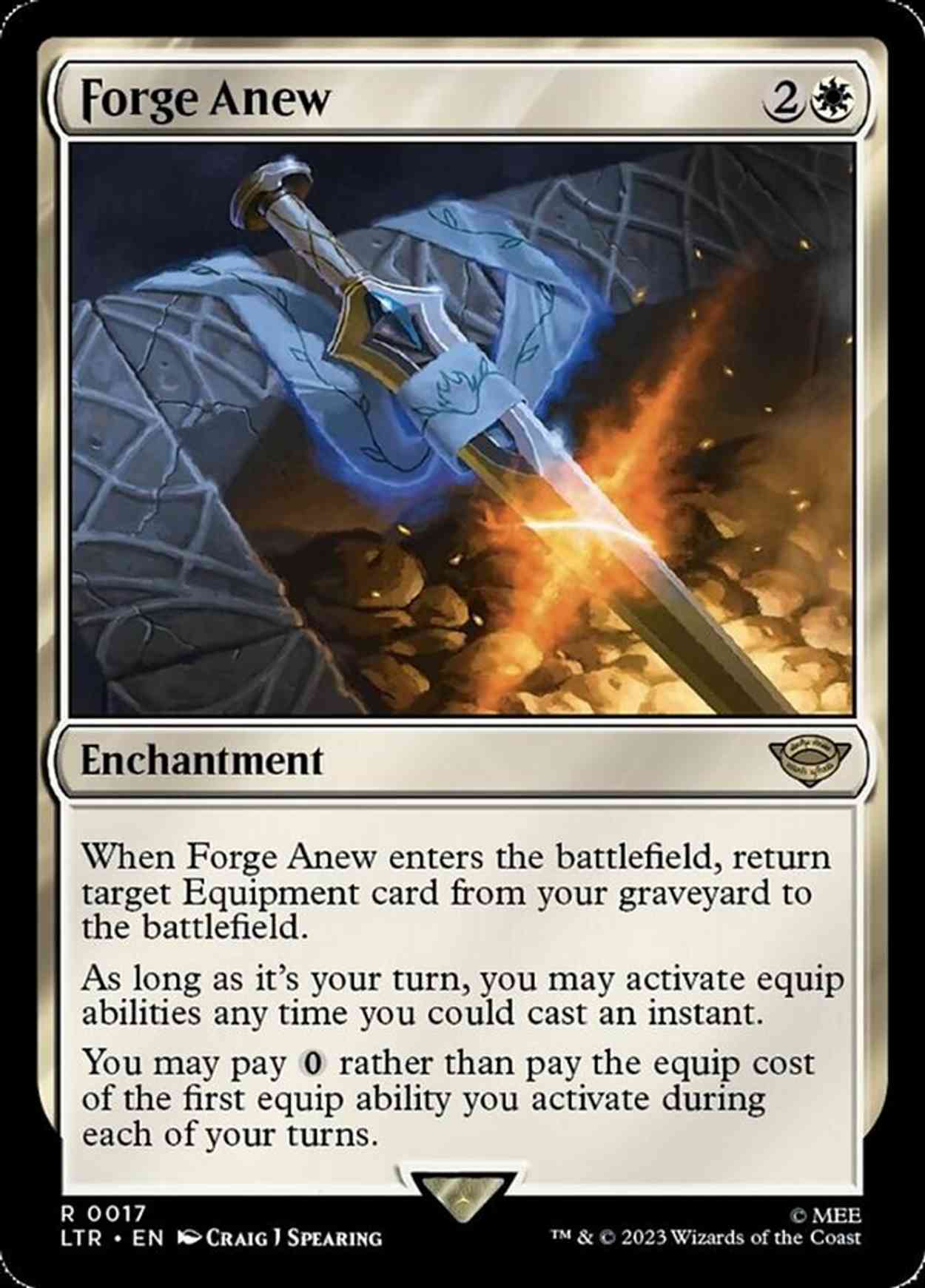 Forge Anew magic card front