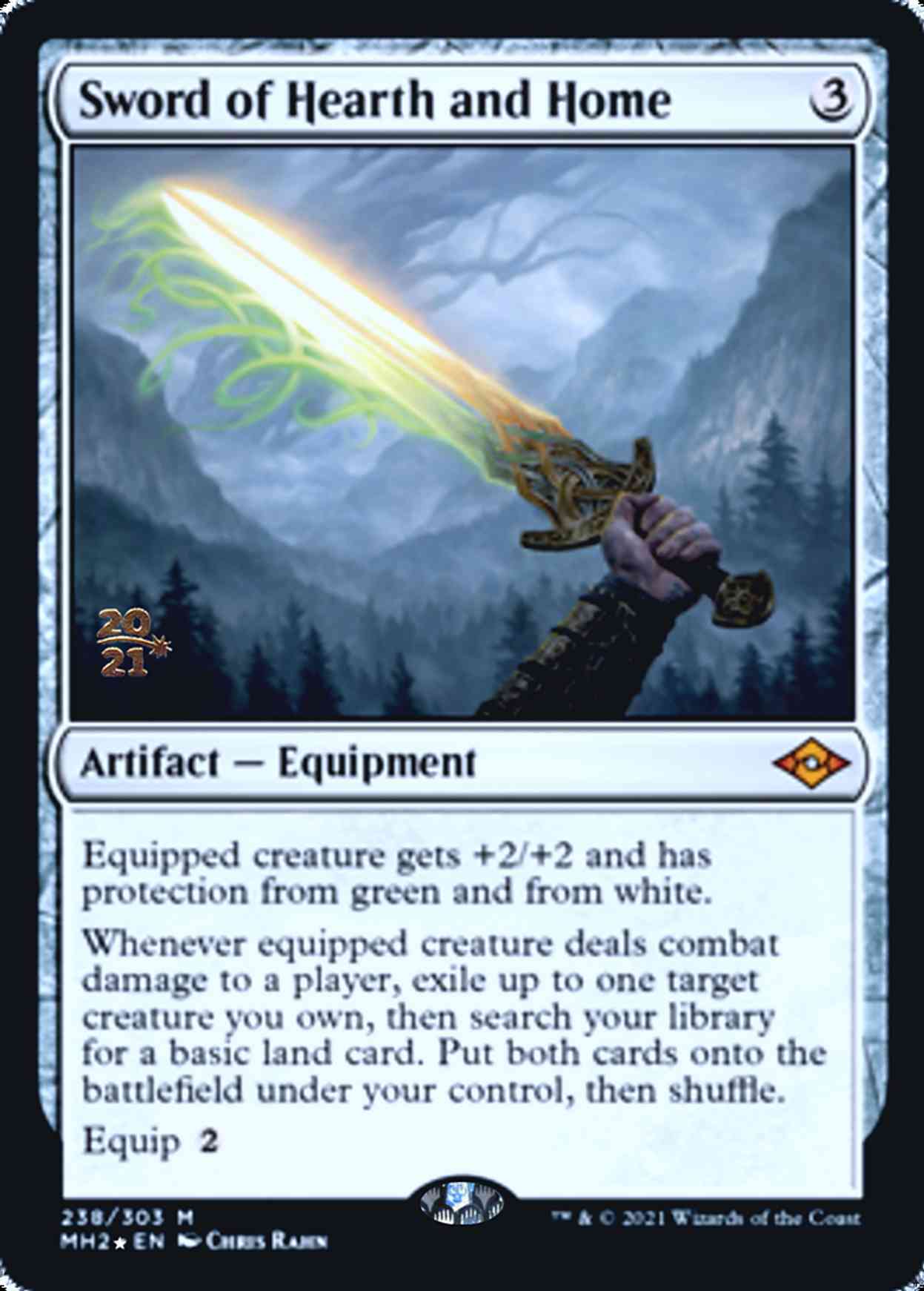 Sword of Hearth and Home magic card front