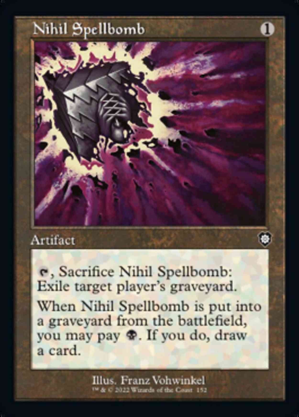 Nihil Spellbomb magic card front