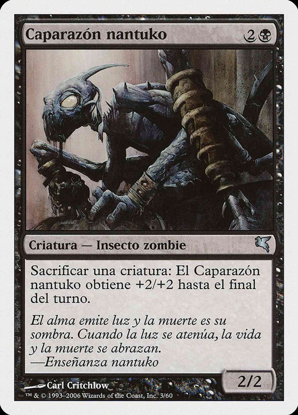 Nantuko Husk (Retro Frame) magic card front