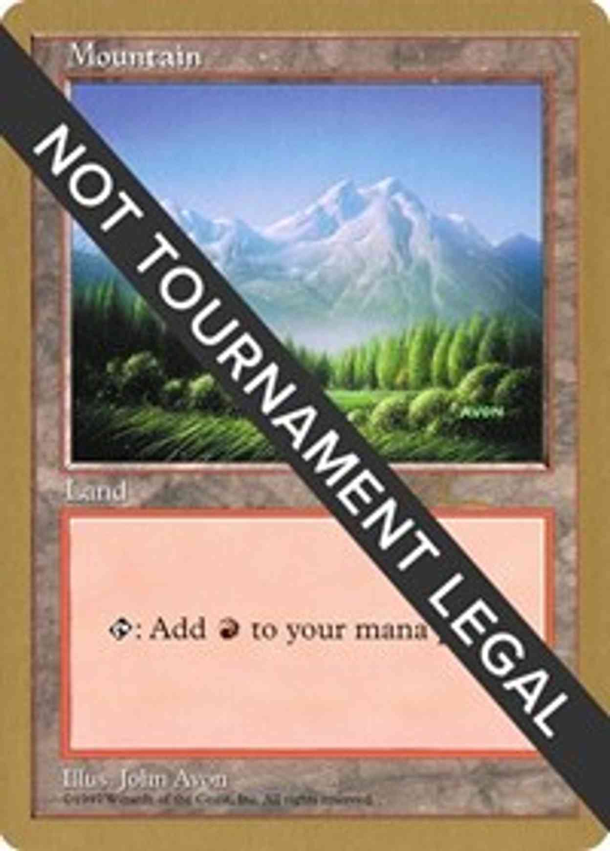 Mountain (431) - 1997 Paul McCabe (5ED) magic card front