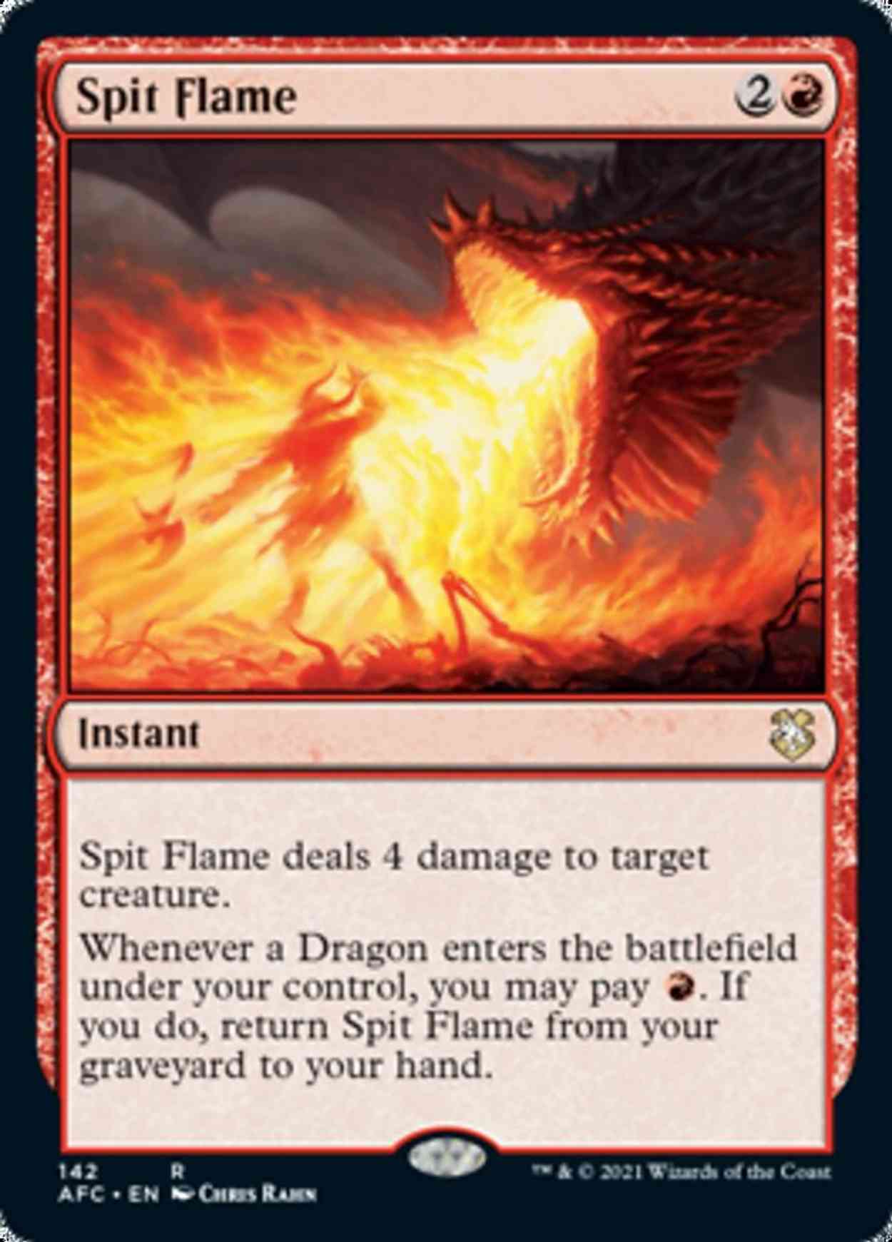 Spit Flame magic card front