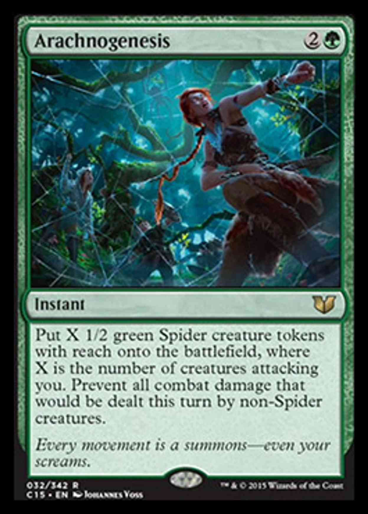 Arachnogenesis magic card front