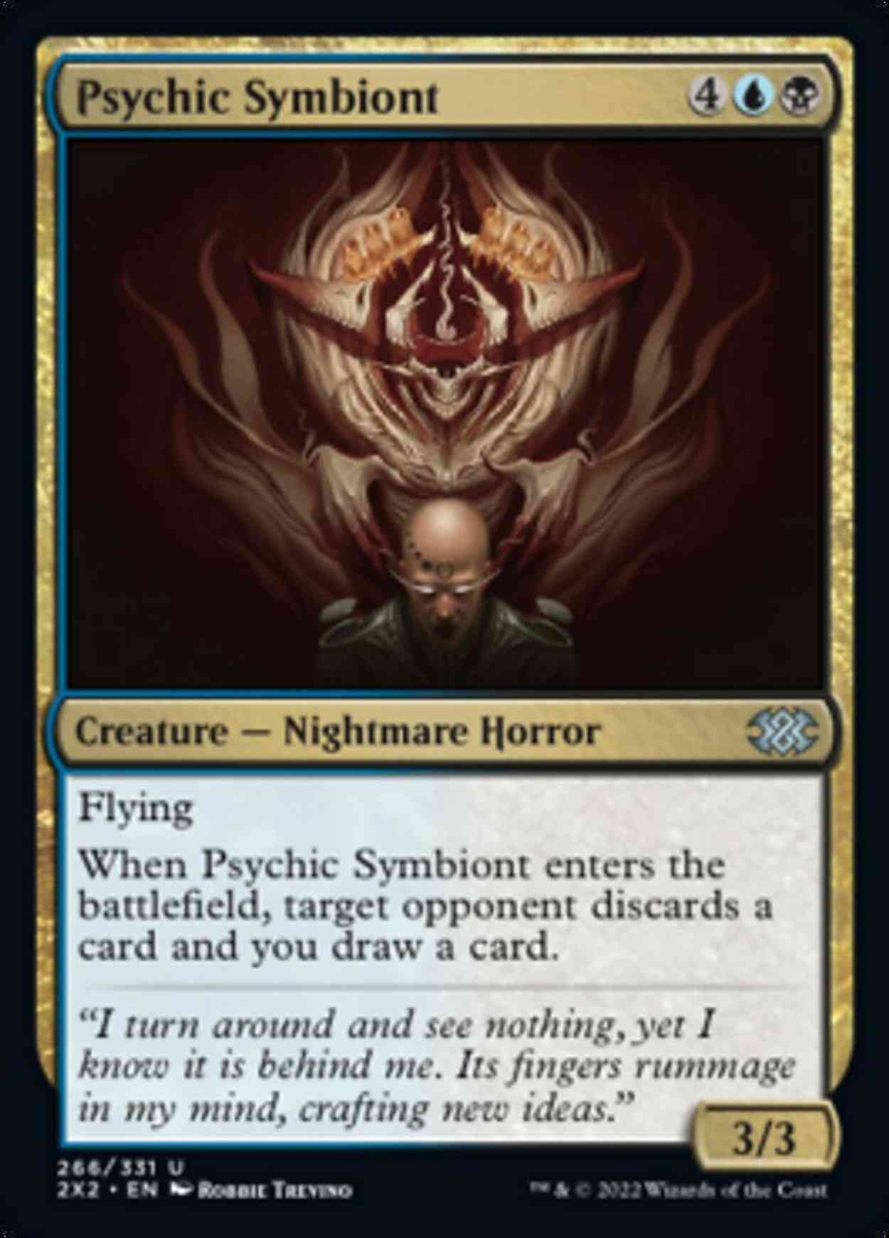 Psychic Symbiont magic card front
