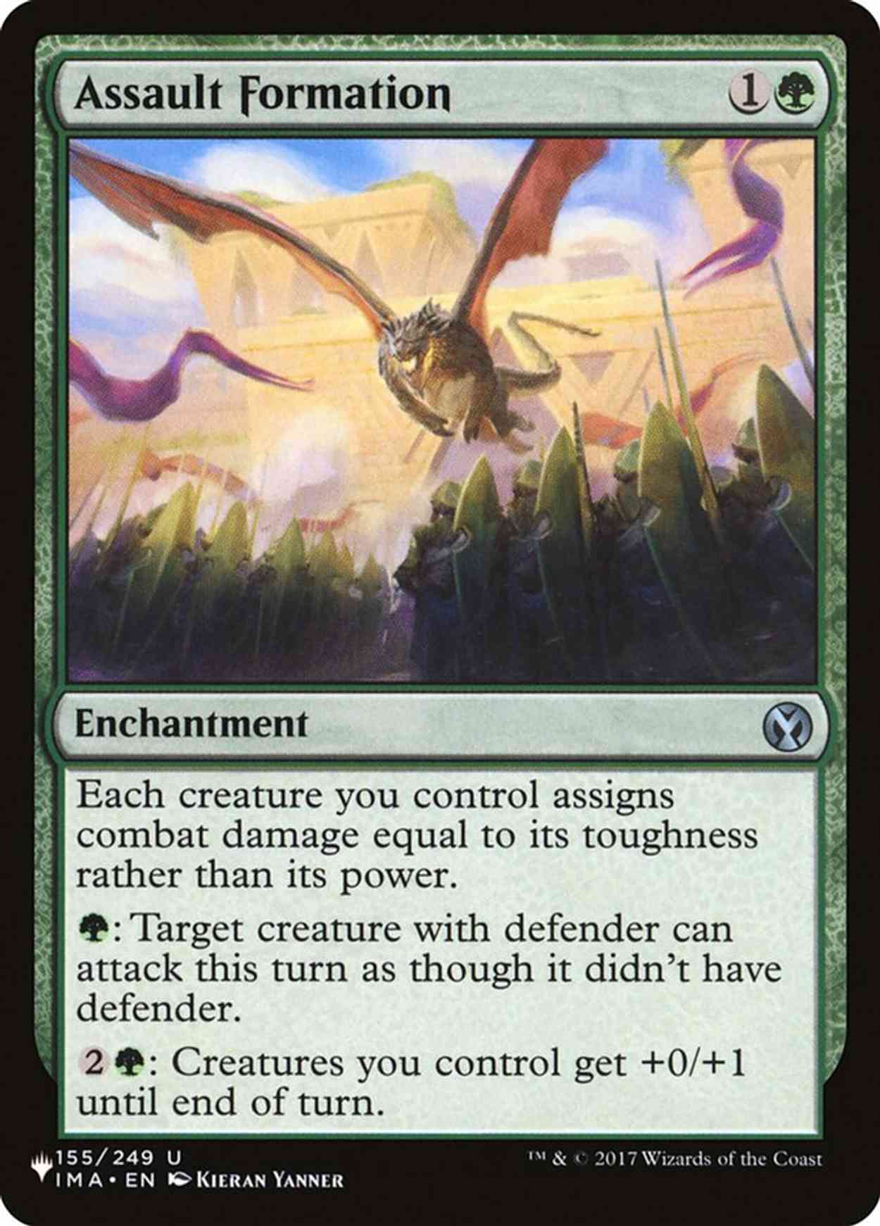 Assault Formation magic card front