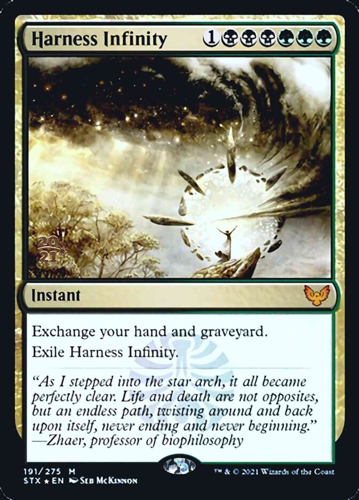 Harness Infinity magic card front