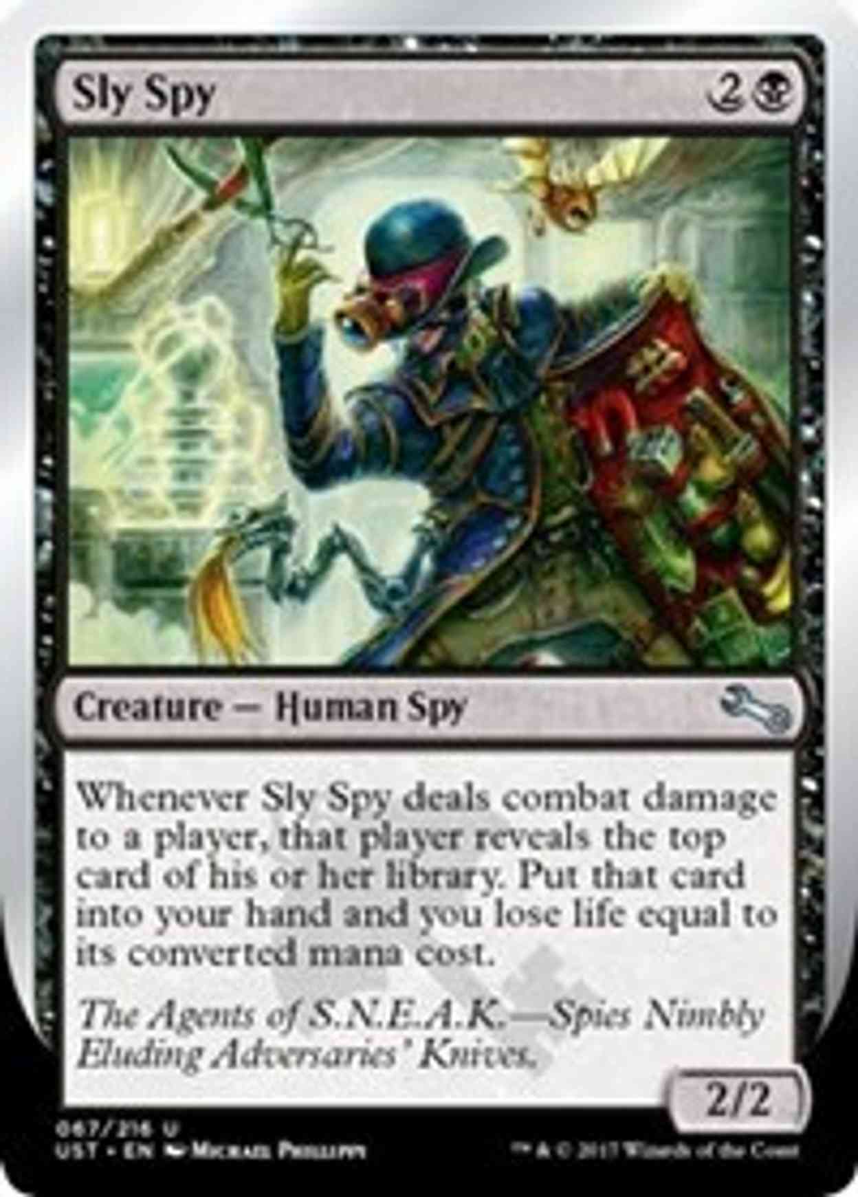 Sly Spy (E) magic card front