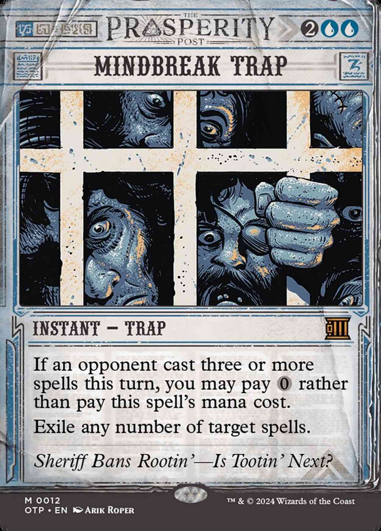 Mindbreak Trap magic card front