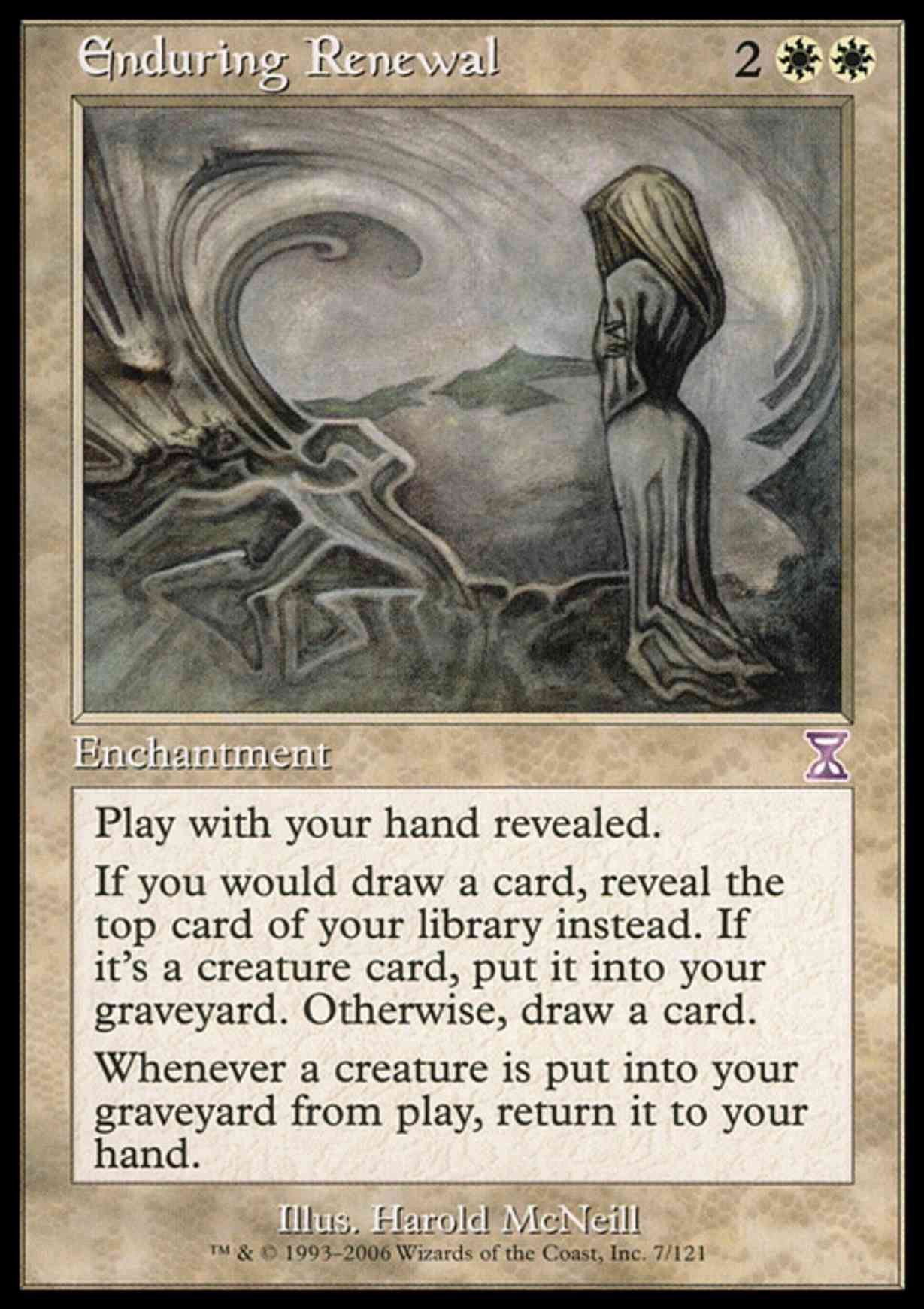 Enduring Renewal magic card front