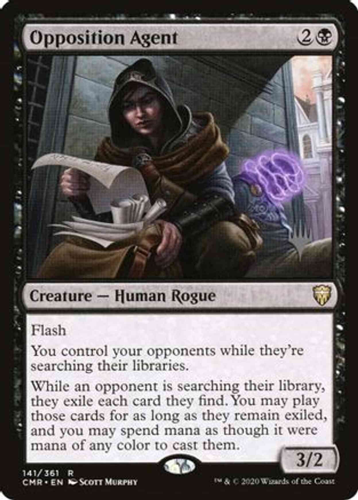 Opposition Agent magic card front