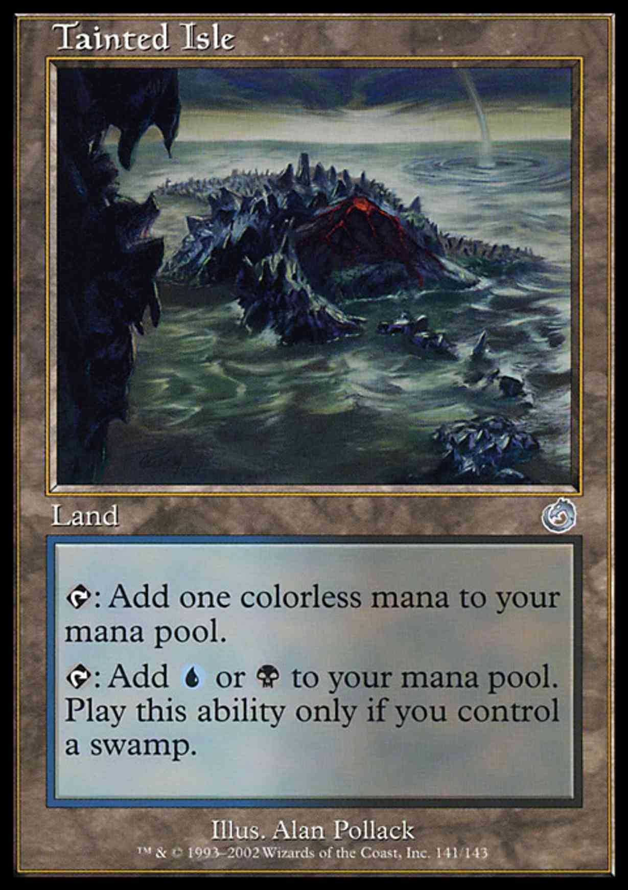 Tainted Isle magic card front
