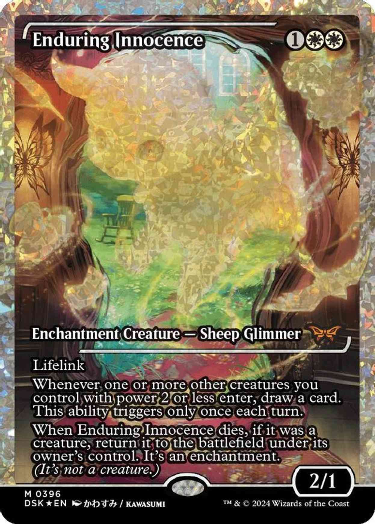 Enduring Innocence (Japan Showcase) (Fracture Foil) magic card front