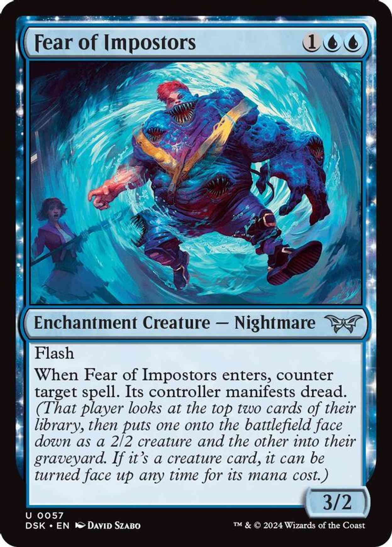 Fear of Impostors magic card front
