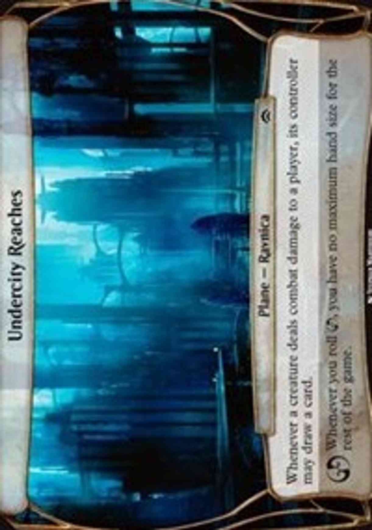Undercity Reaches (Planechase Anthology) magic card front