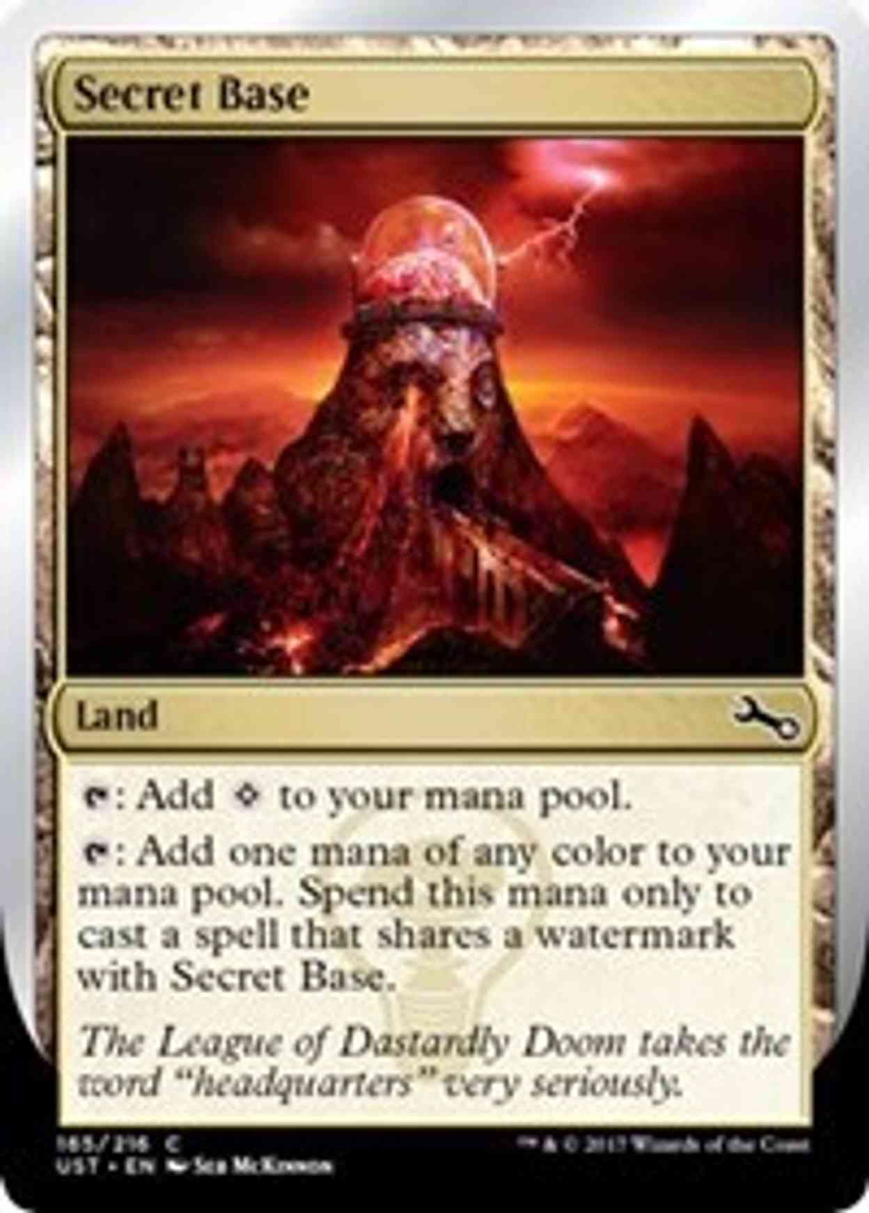 Secret Base (C) magic card front