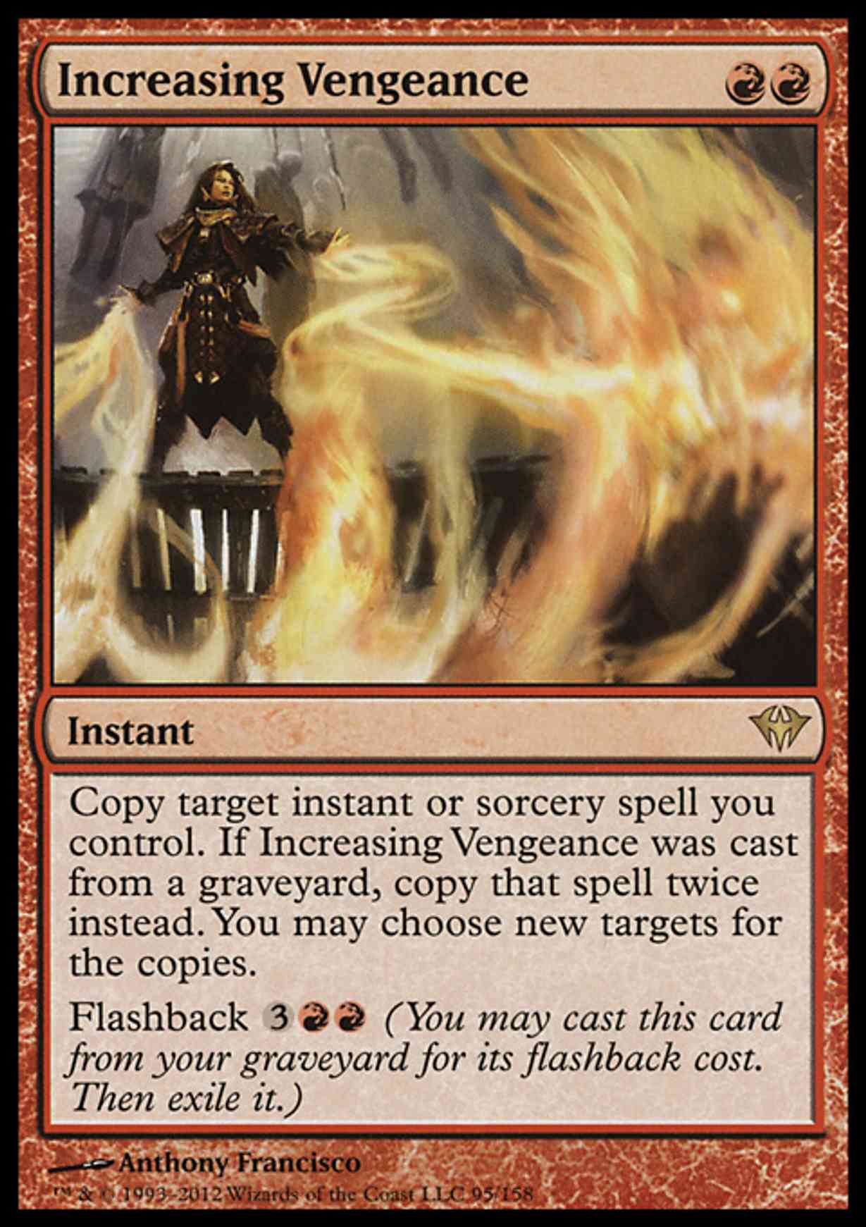 Increasing Vengeance magic card front
