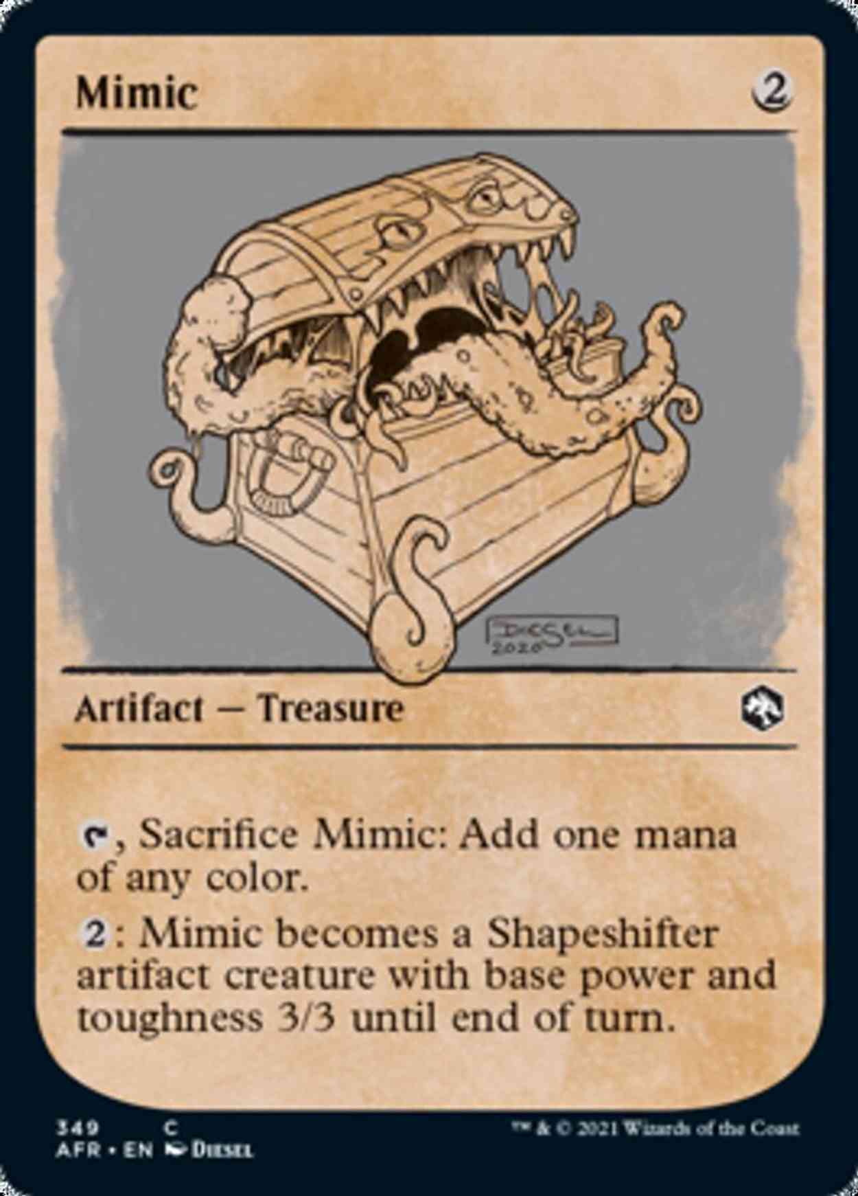 Mimic (Showcase) magic card front