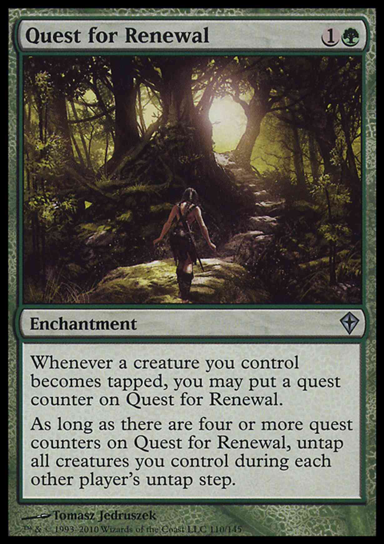 Quest for Renewal magic card front