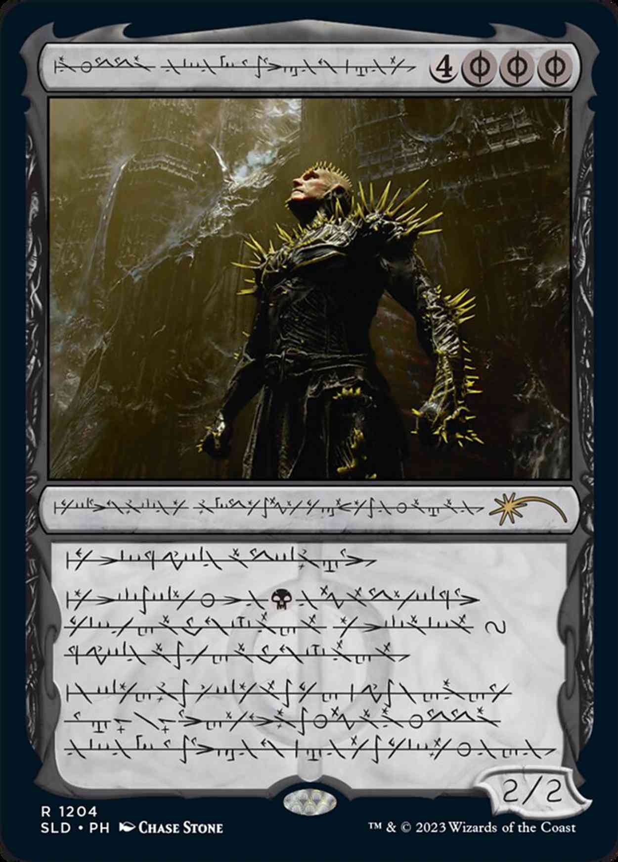 K'rrik, Son of Yawgmoth (Phyrexian) magic card front
