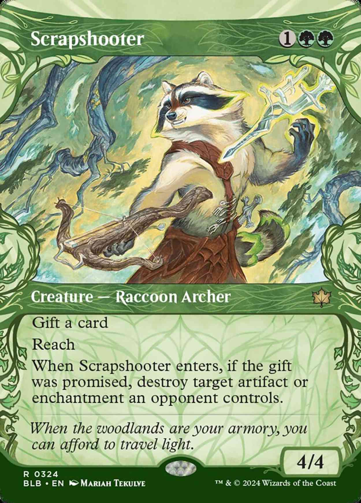 Scrapshooter magic card front