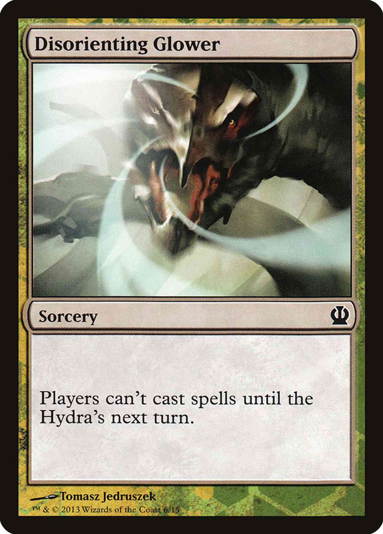 Disorienting Glower magic card front