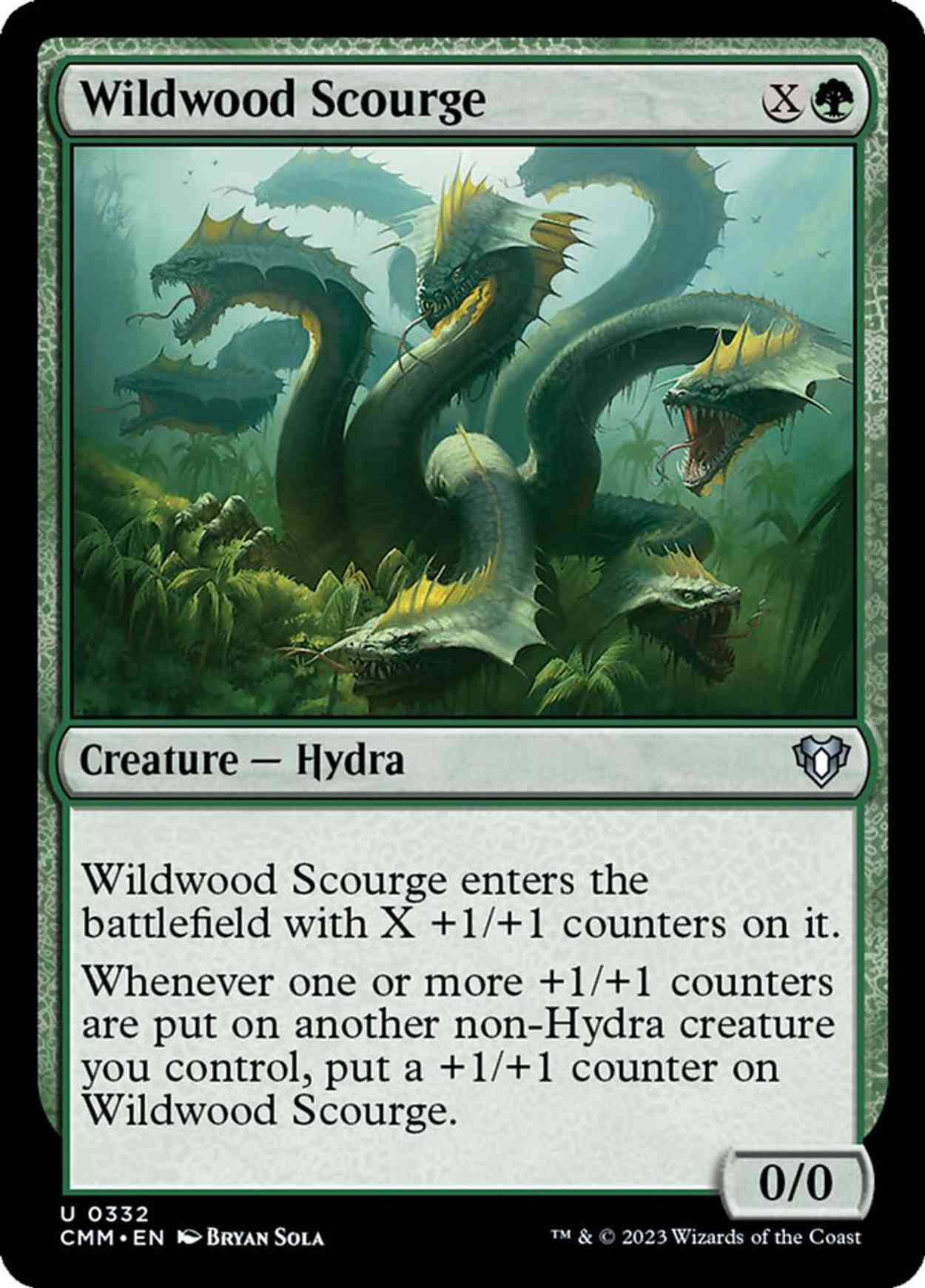 Wildwood Scourge magic card front