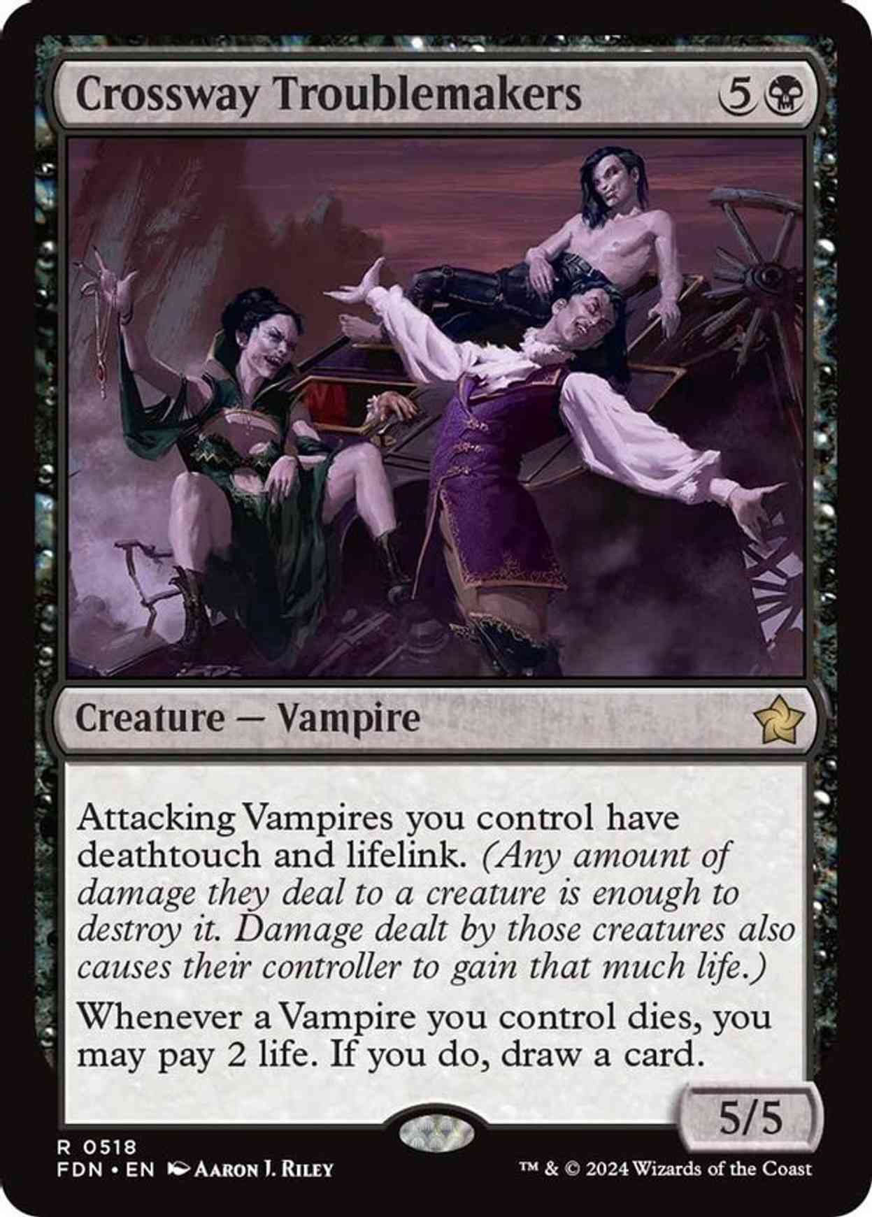 Crossway Troublemakers magic card front