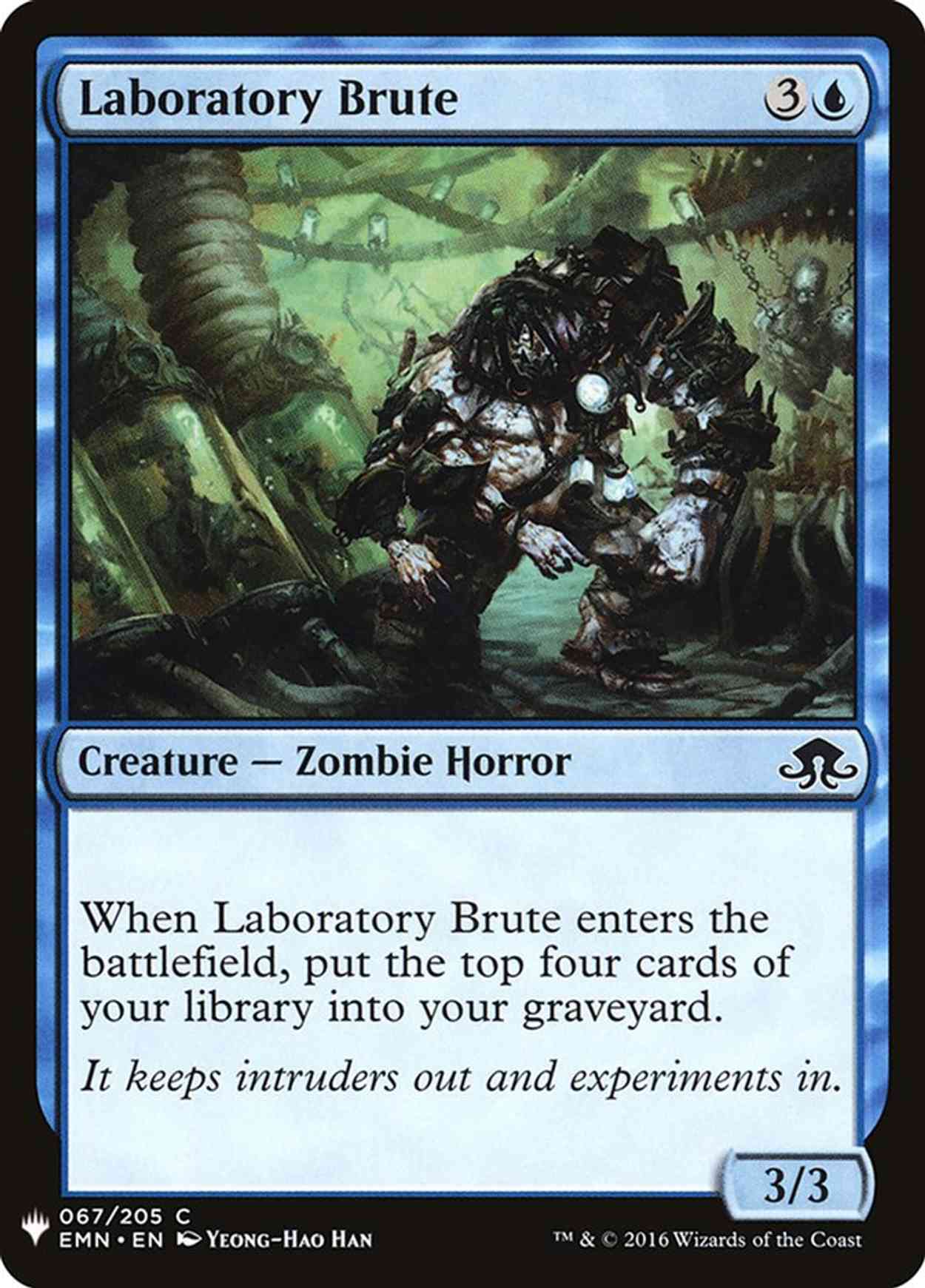 Laboratory Brute magic card front