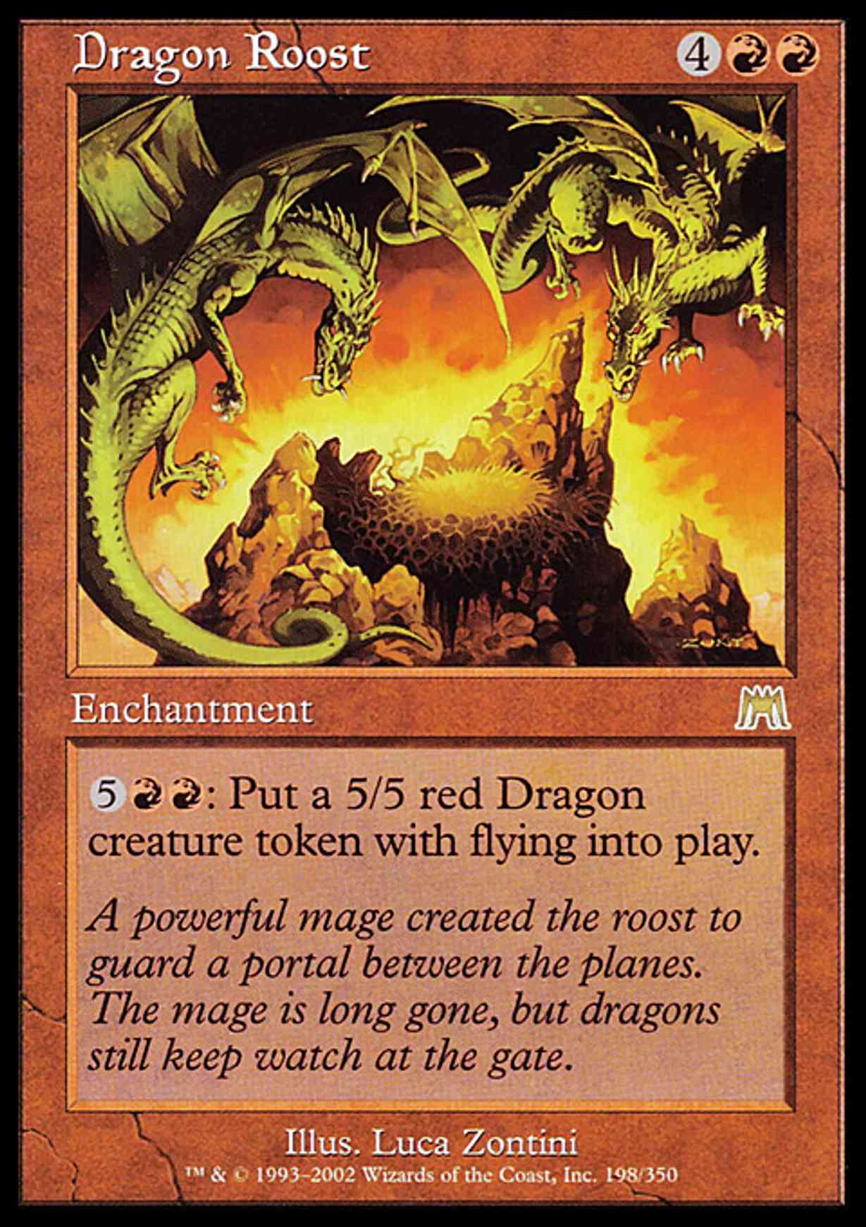 Dragon Roost magic card front