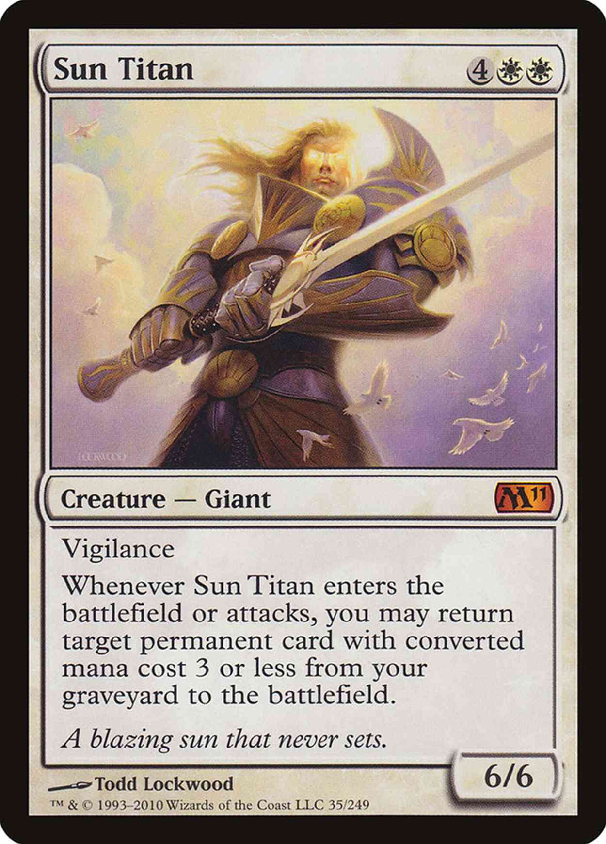 Sun Titan (M11) magic card front