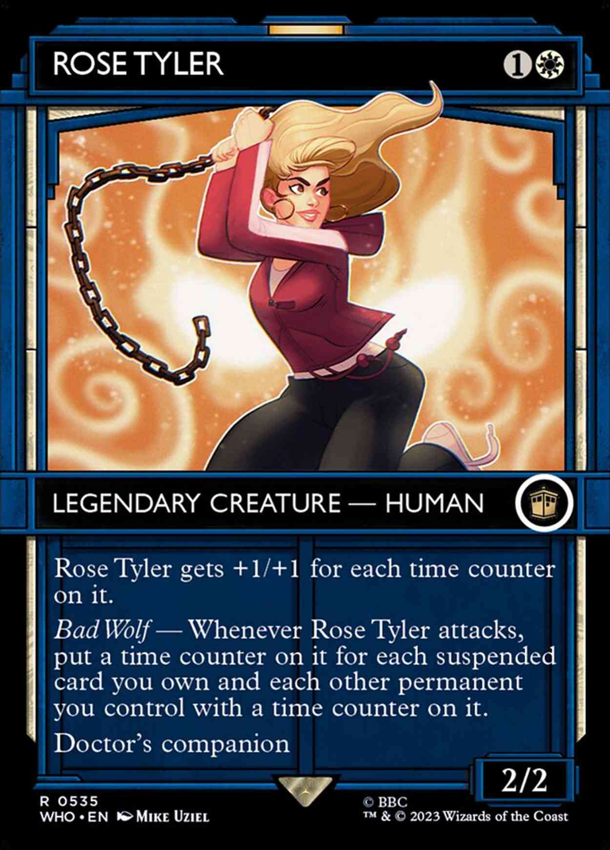 Rose Tyler (Showcase) magic card front